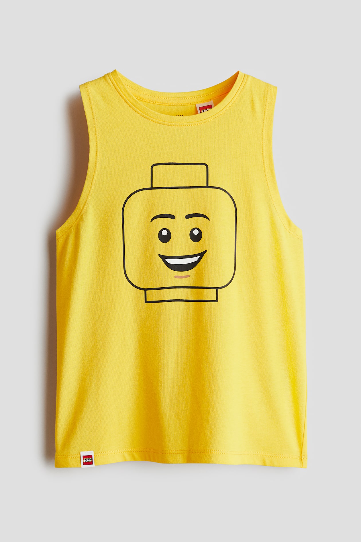 Print-motif vest top Yellow/LEGO Kids H&M IN