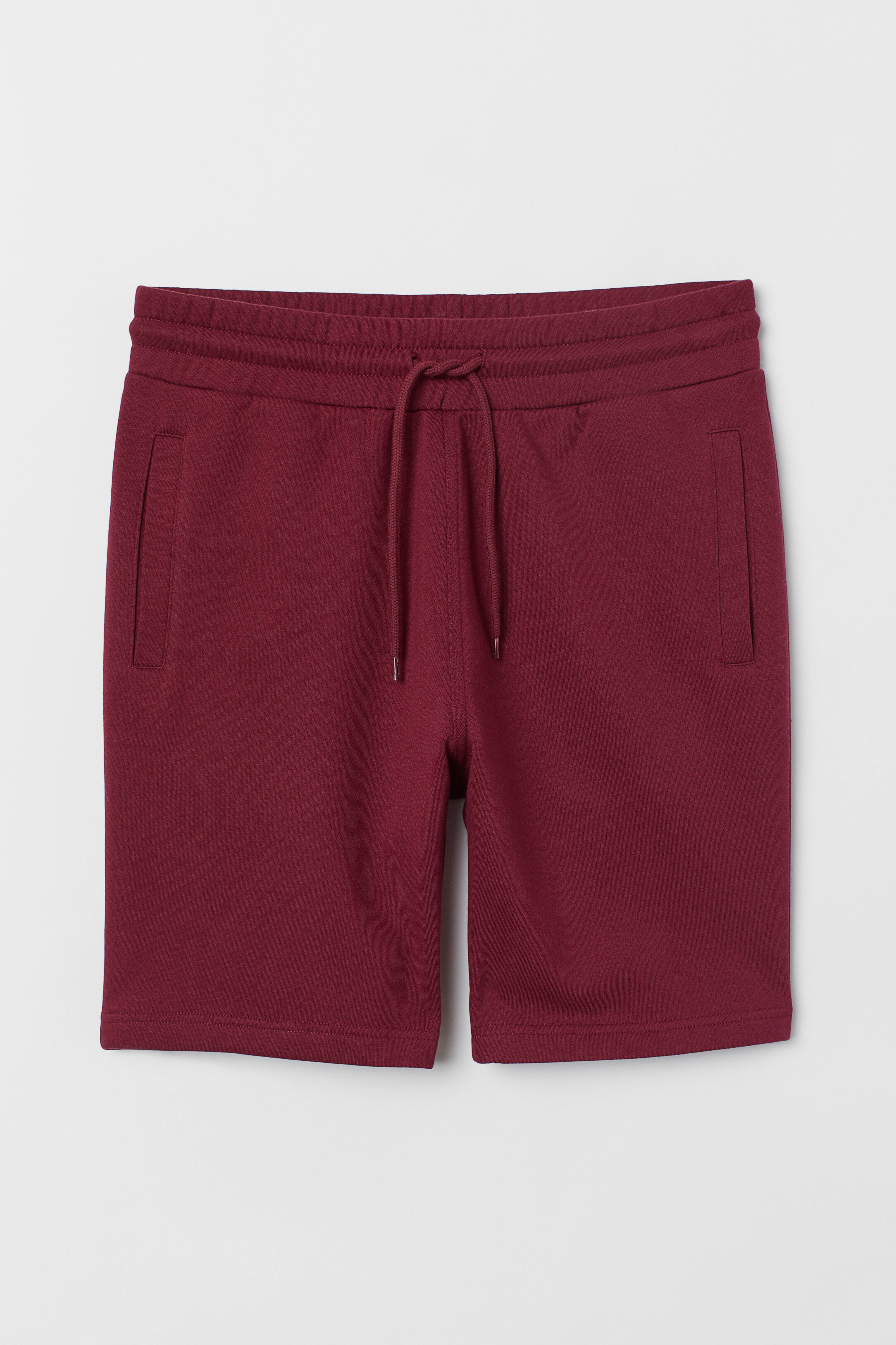 Maroon sweat shorts online