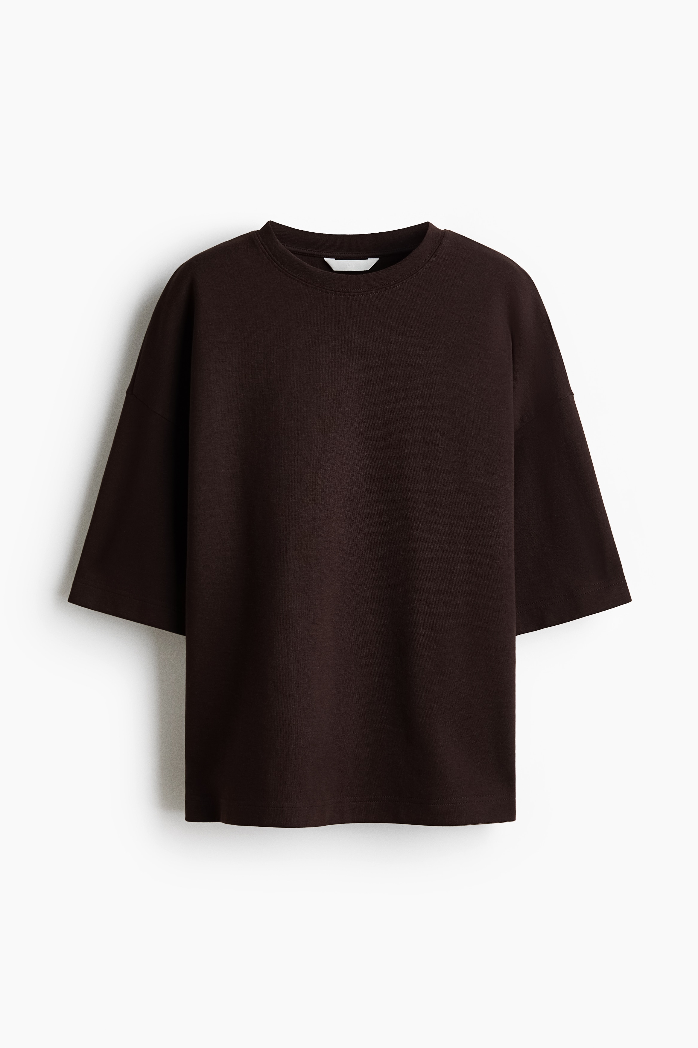 Áo thun interlock - Màu nâu đậm/Màu đen/Màu be nhạt