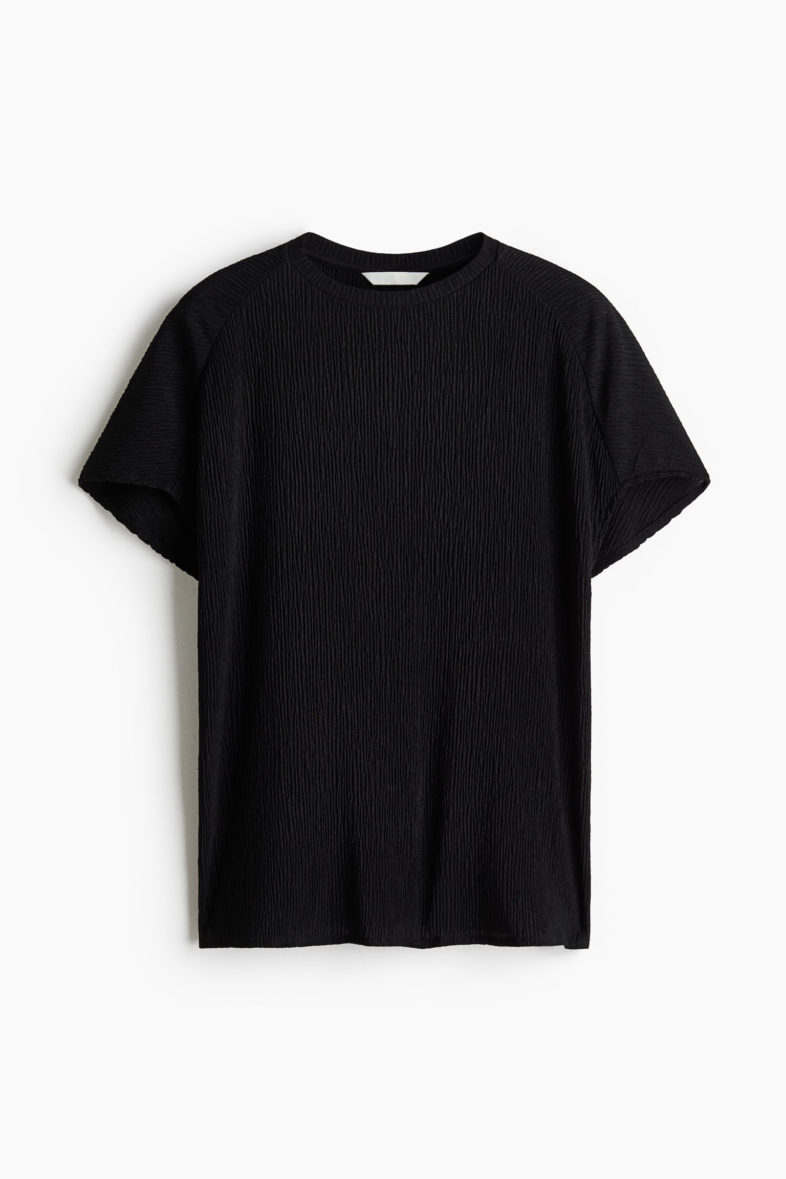Crinkled Top - Black/Dusty blue/Dark brown/Light dusty pink