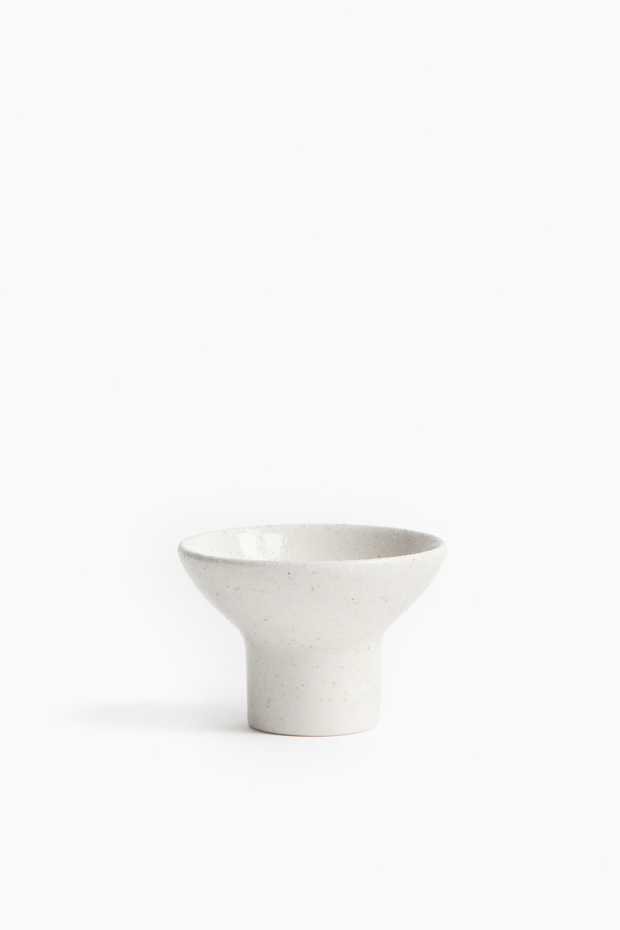 View larger image: Footed Small Serving Bowl - White - Home All | H&M US 1