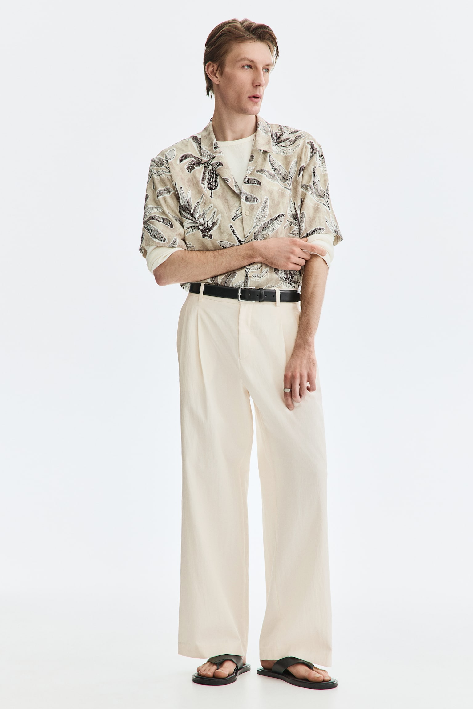 Loose Fit Wide trousers - 1