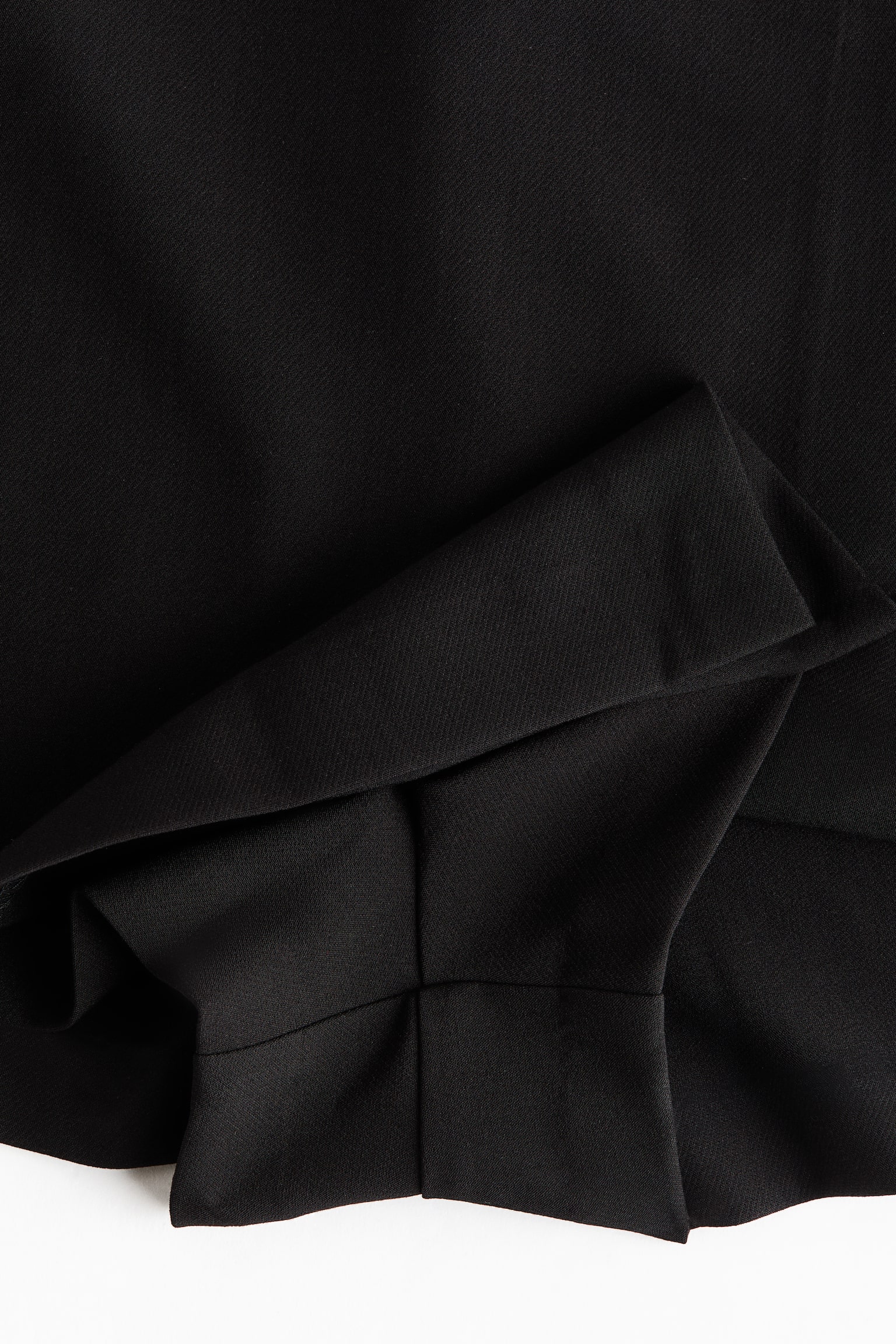 Женская юбка-шорты H&M Metal-Detail Wrap Skort, цвет: Чёрный — фото 6