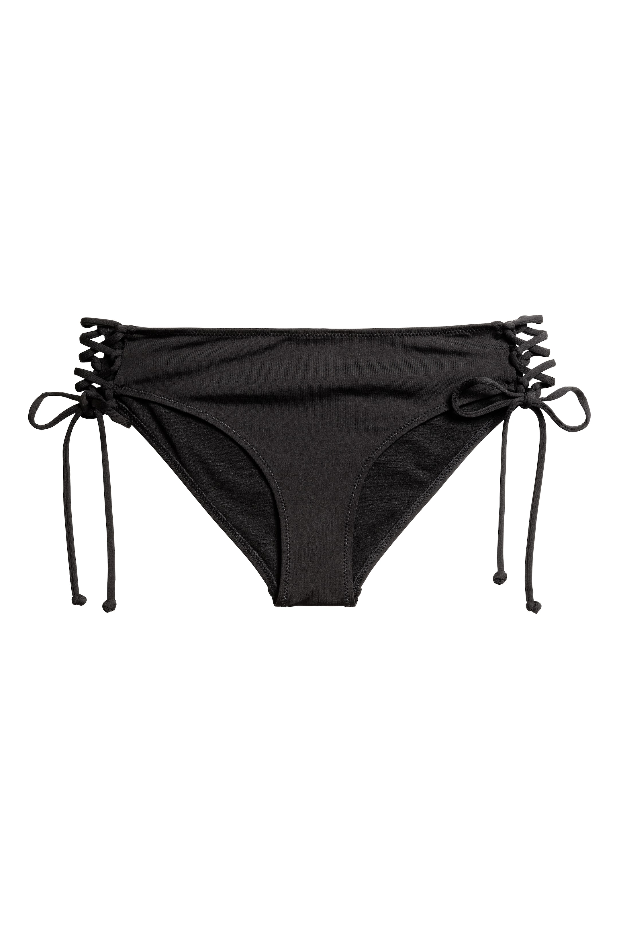 Agrandir l'image: Bas de maillot avec laçage - Noir - FEMME | H&M FR 1