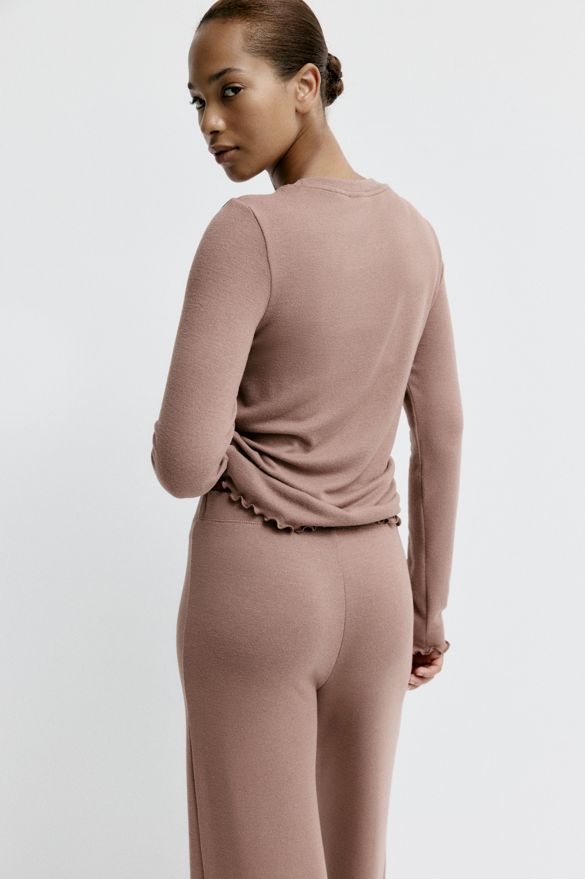 Brushed jersey pyjamas