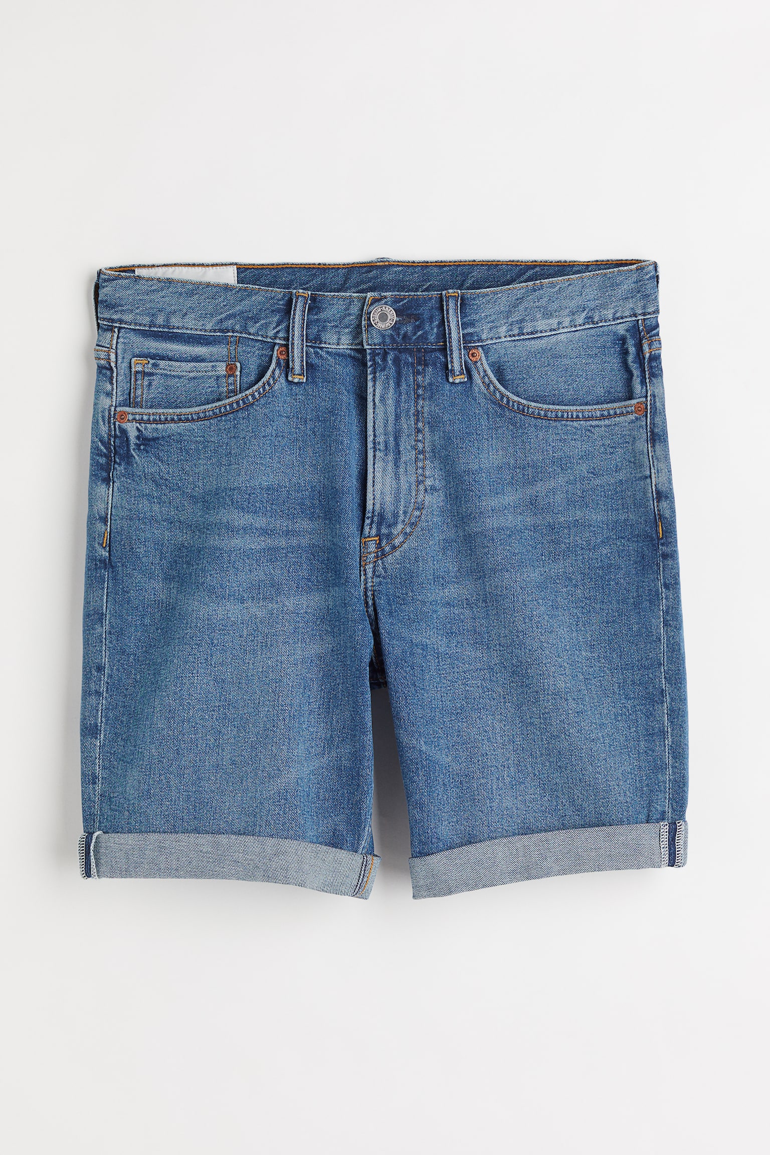 Slim Denim Shorts - Denim blue/Pale denim blue/Black/Denim grey - 1