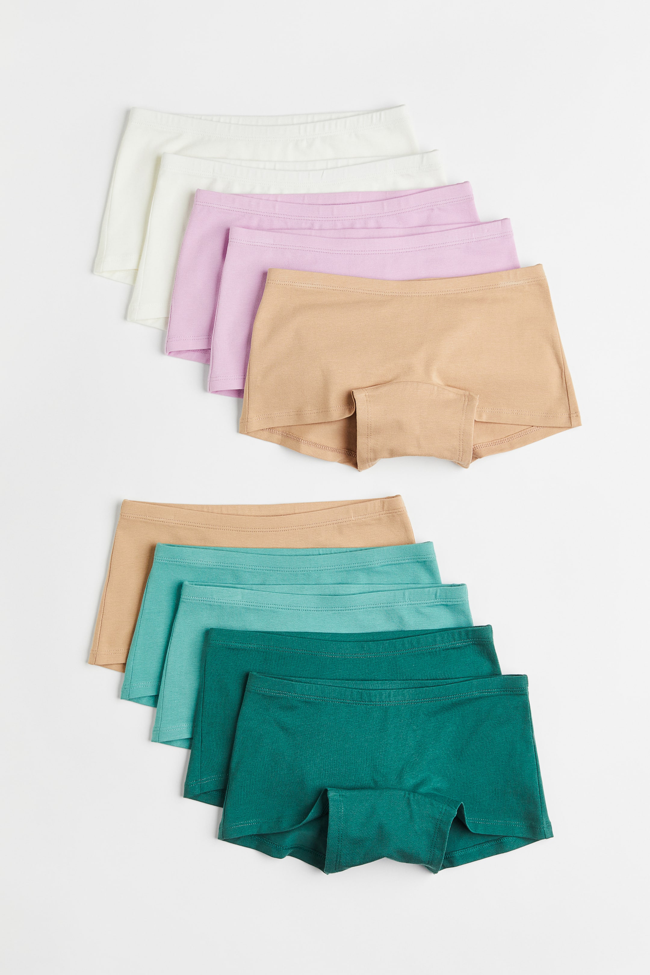 View larger image: 10-Pack Boxer Briefs - Light purple/green - Kids | H&M PH 1