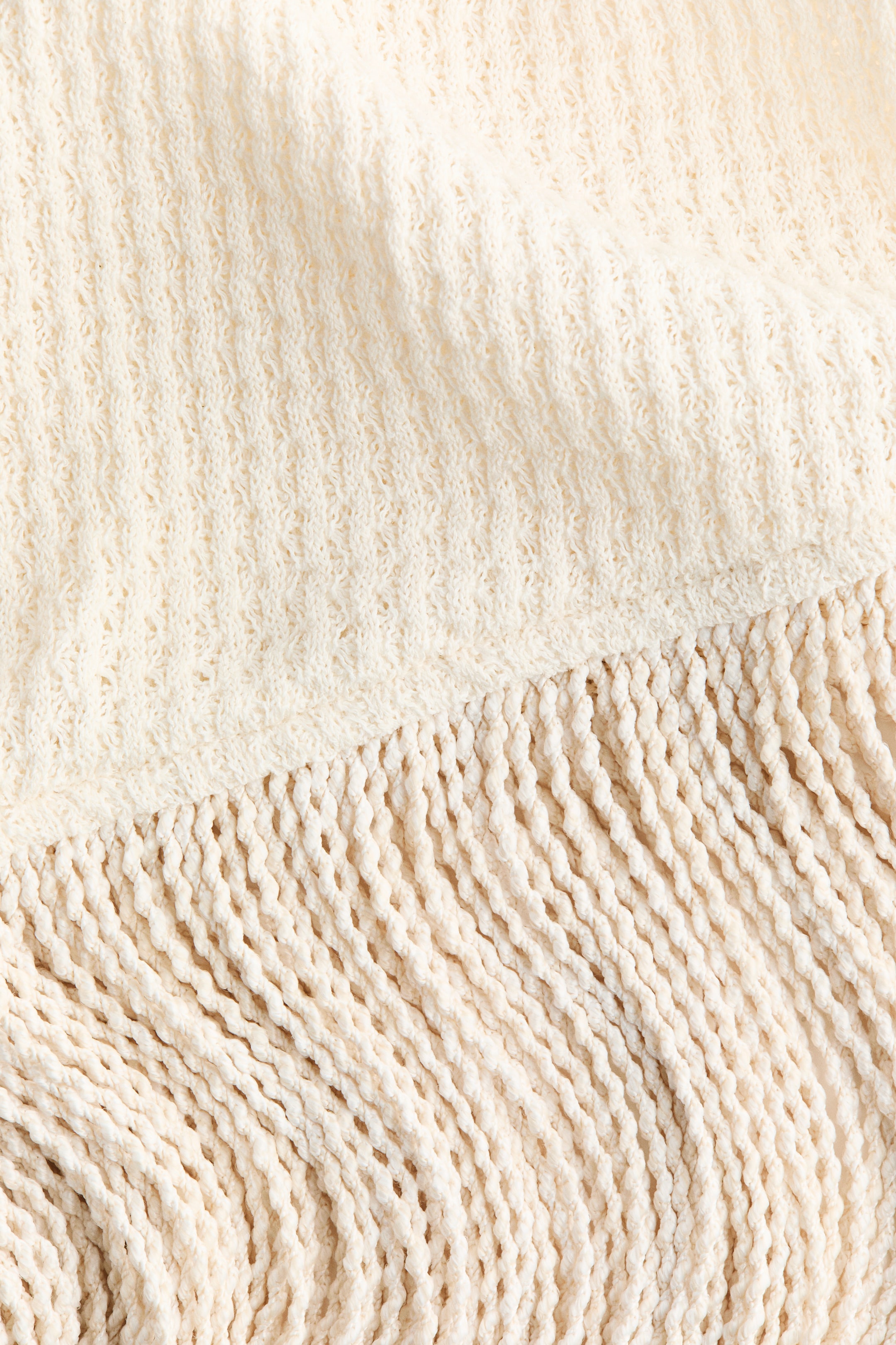 Asymmetric Fringe-Trimmed Top