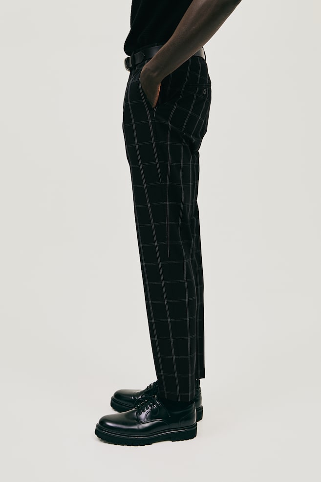 Slim Fit Trousers - Black/Checked/Black/Light grey/Checked/Grey/Checked/dc/dc/dc - 6