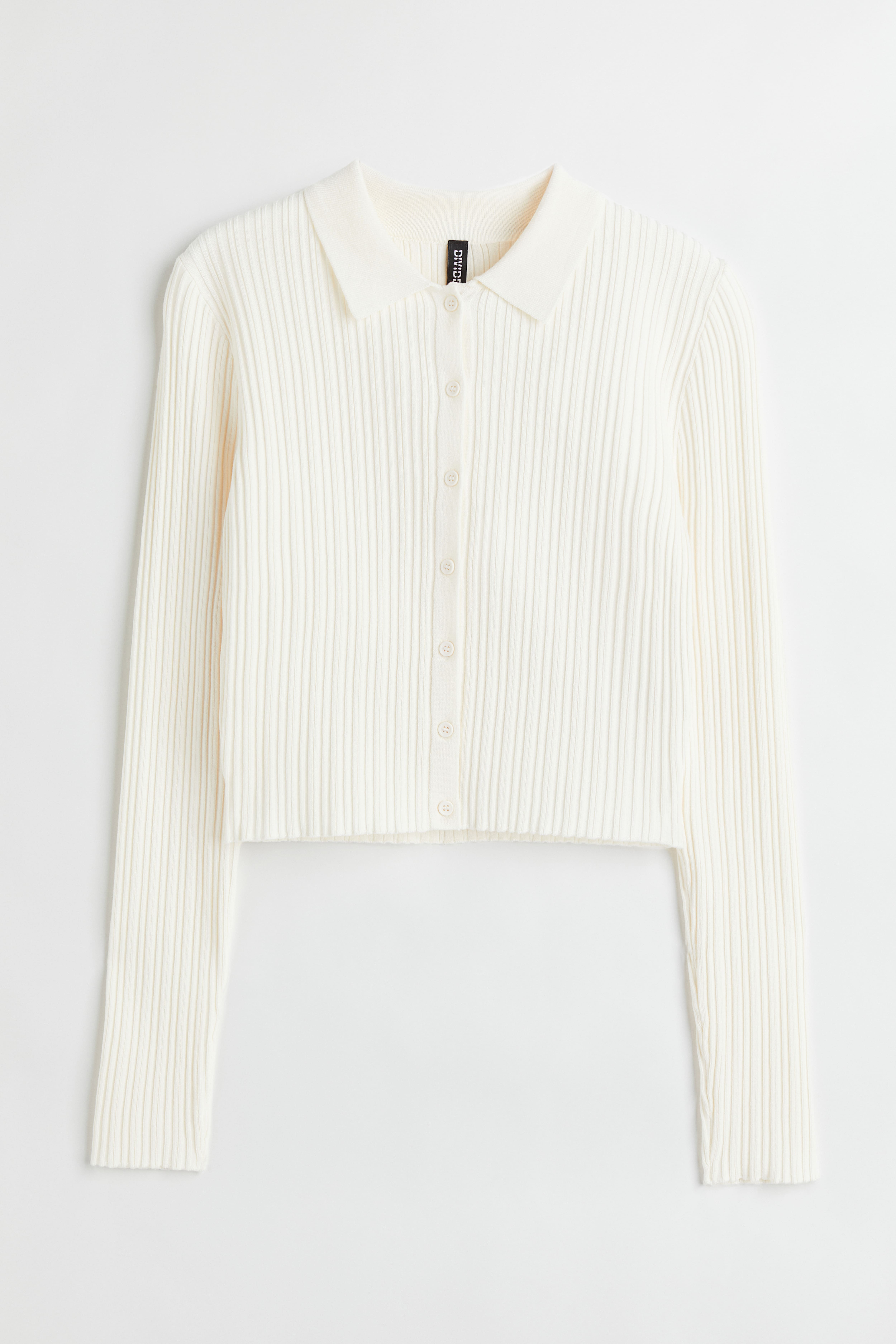 H&m rib knit cardigan best sale