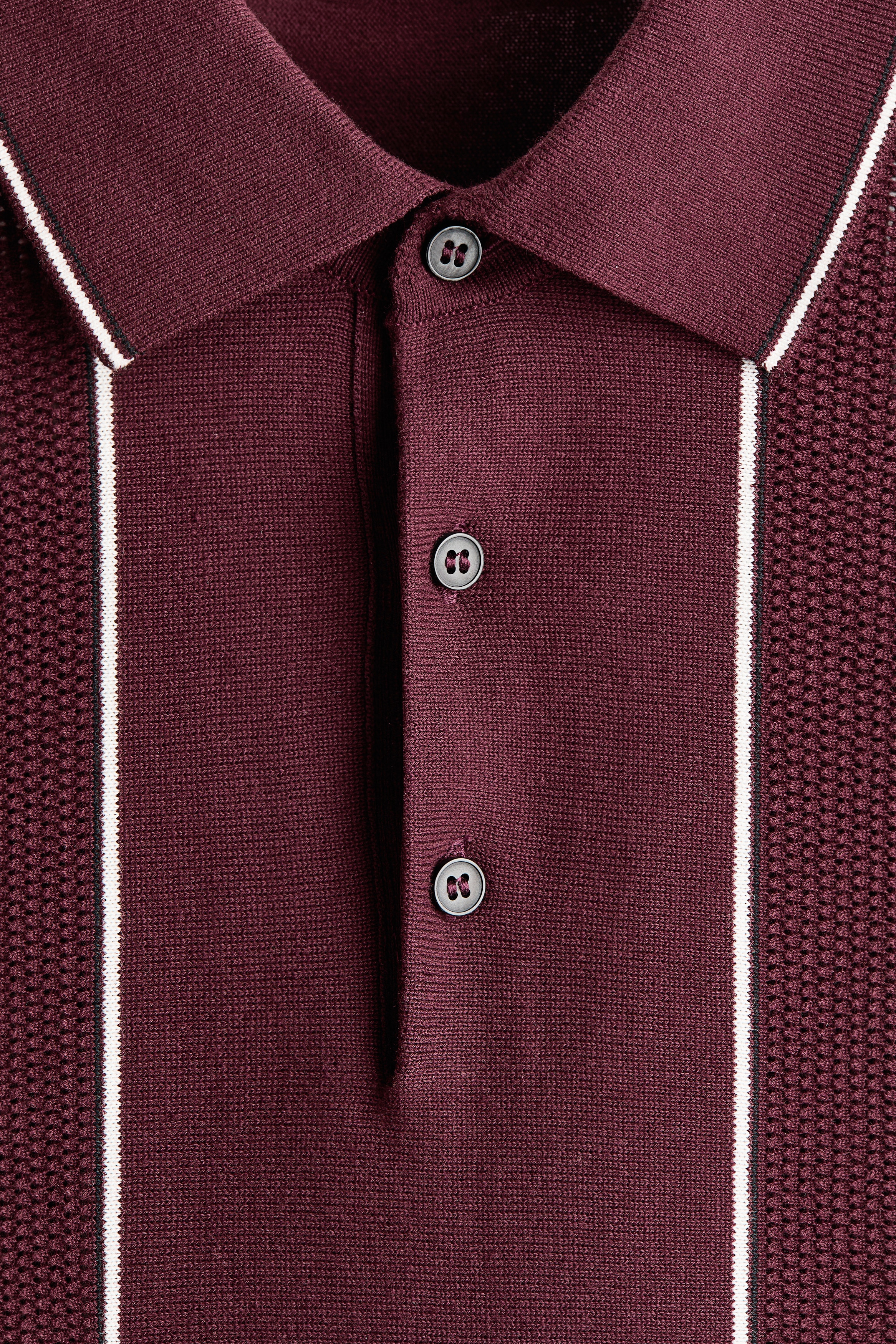 Regular Fit Knitted polo shirt