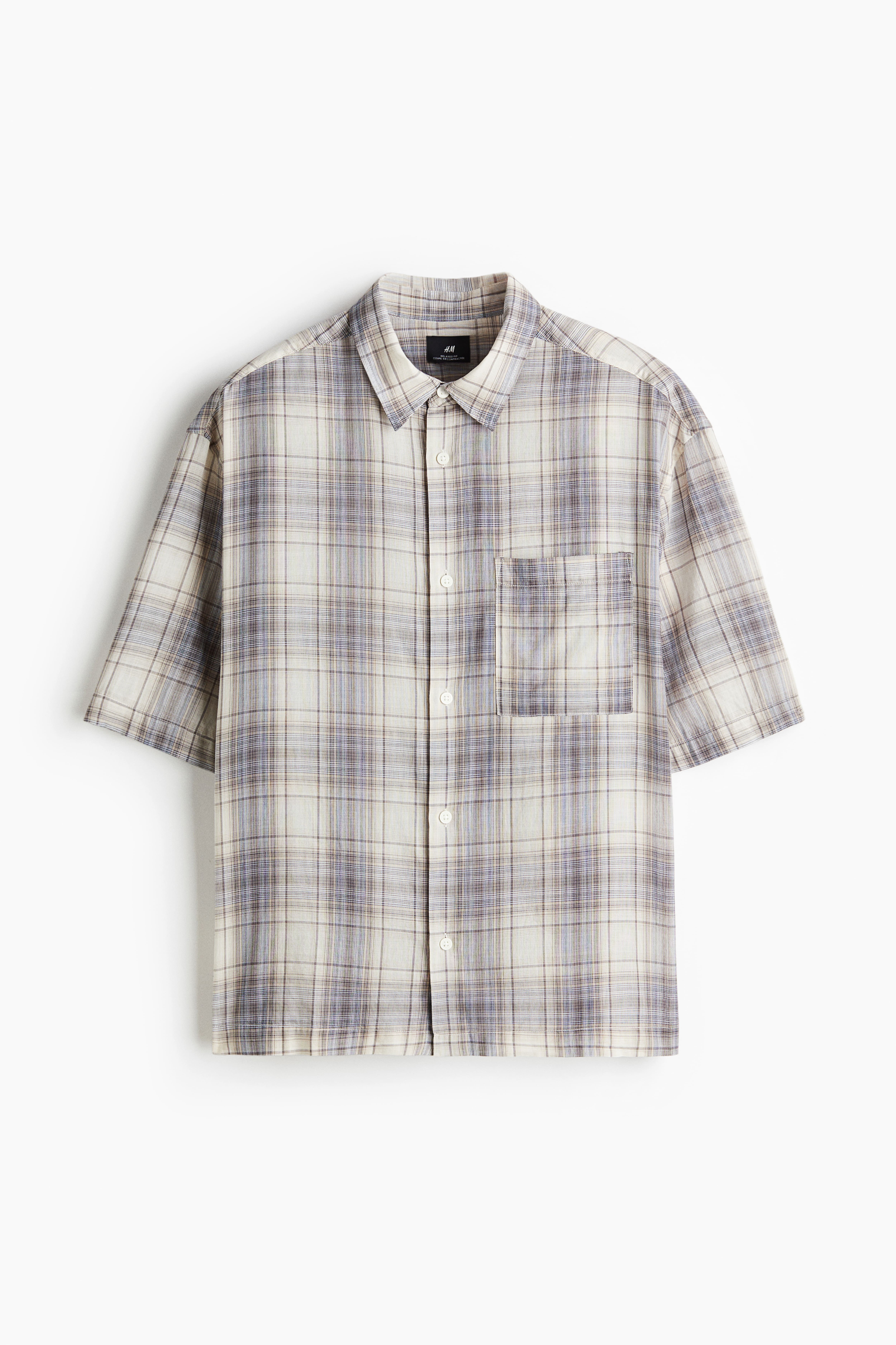Relaxed-Fit Short-Sleeved Shirt