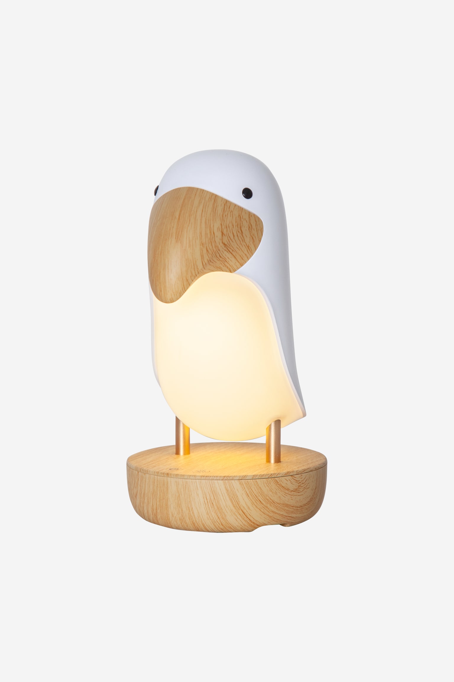 Toucan Usb-nachtlampje - Wit