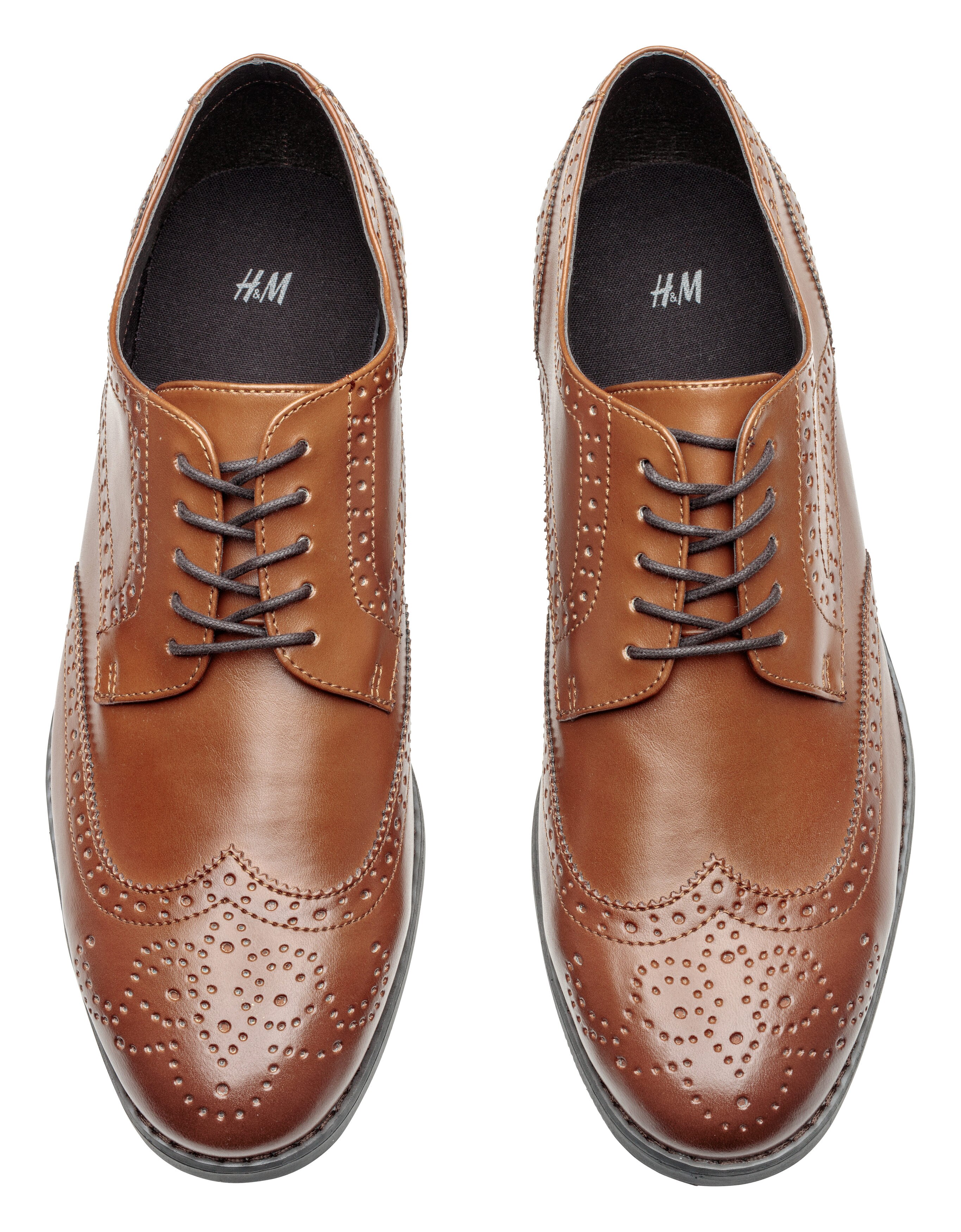 Brogues - Brown - Men | H&M display picture 3