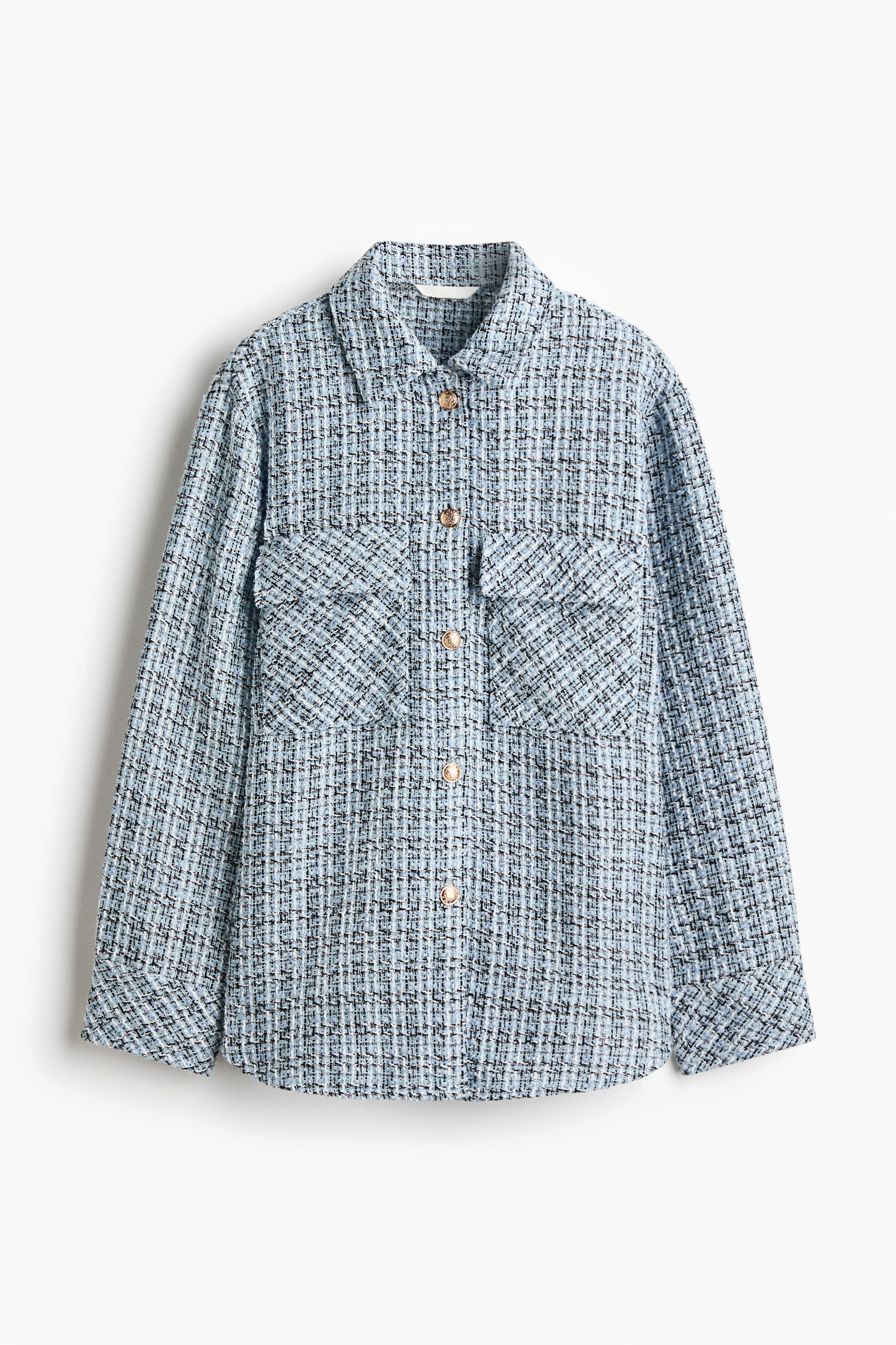 Bouclé Overshirt