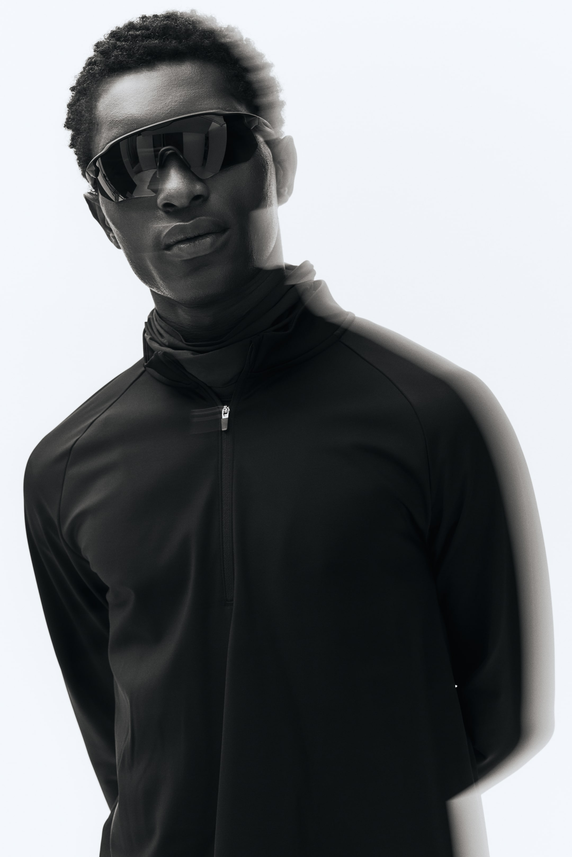 Mid-Layer Half-Zip Sports Shirt with ThermoMove™