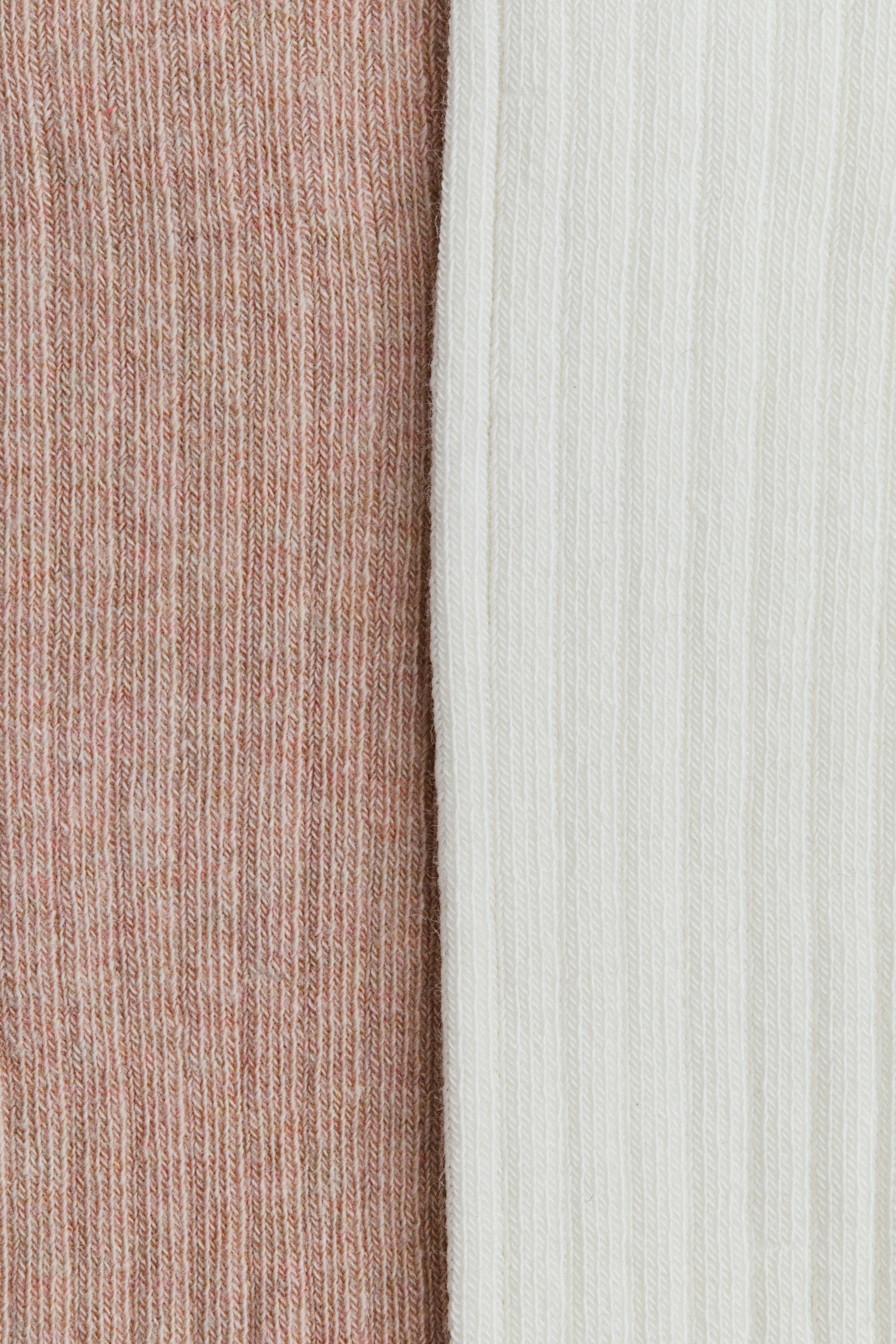 2-Pack Rib-Knit Tights