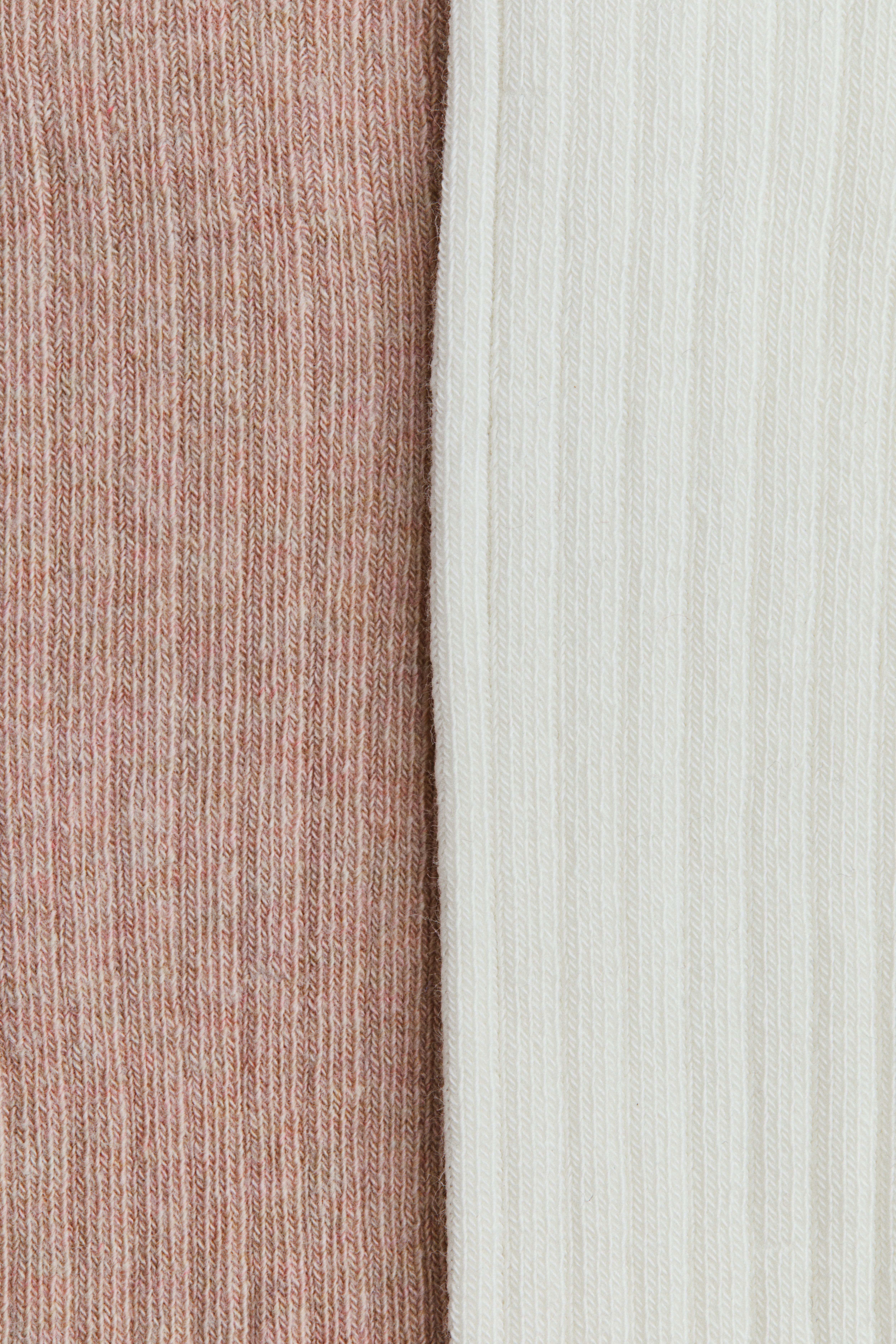 2-Pack Rib-Knit Tights