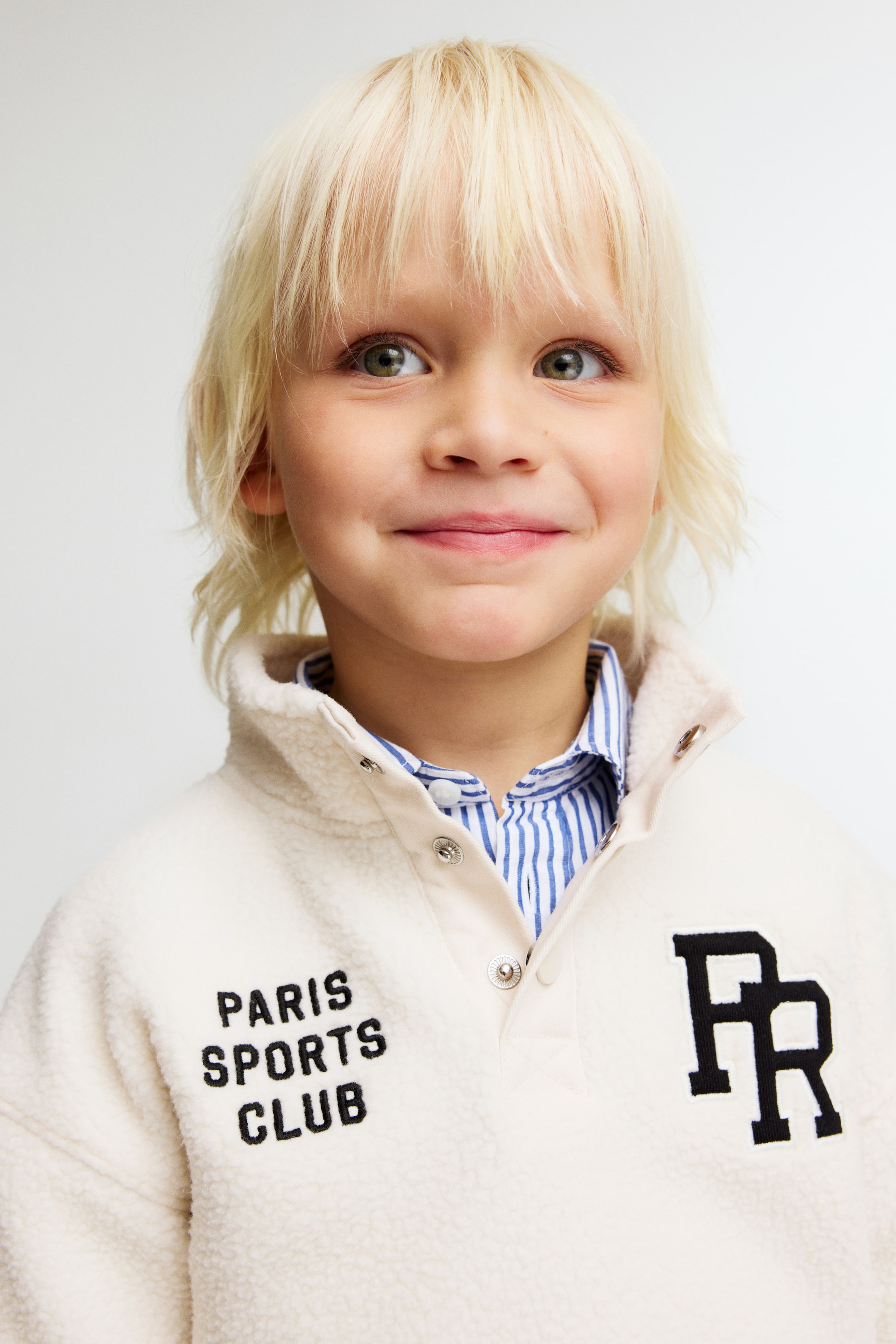 拡大画像を表示: テディトップス - クリーム/パリ - Kids | H&M JP 1