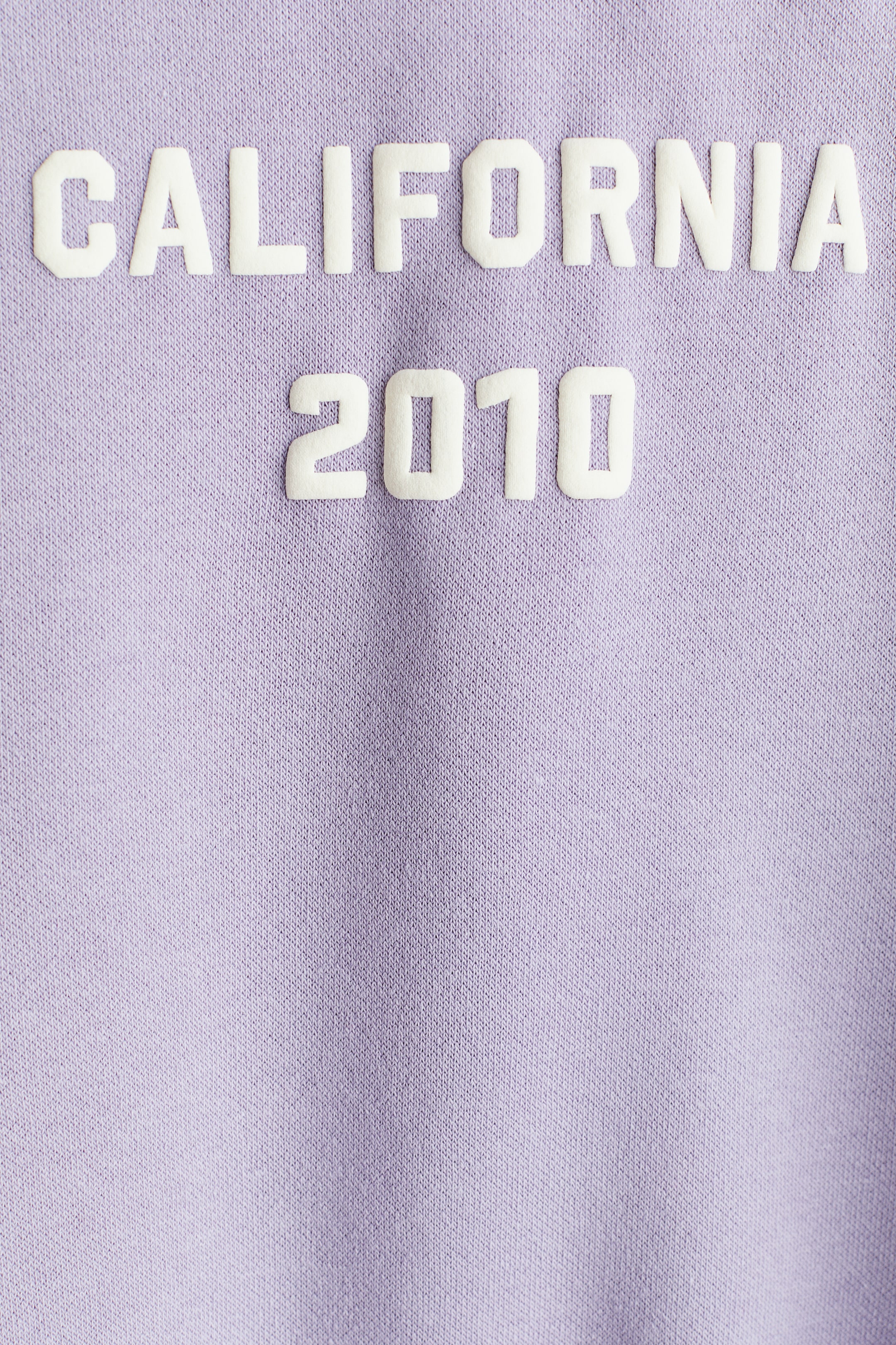 View larger image: Oversized motif-detail hoodie - Light purple/Los Angeles - Kids | H&M IN 2