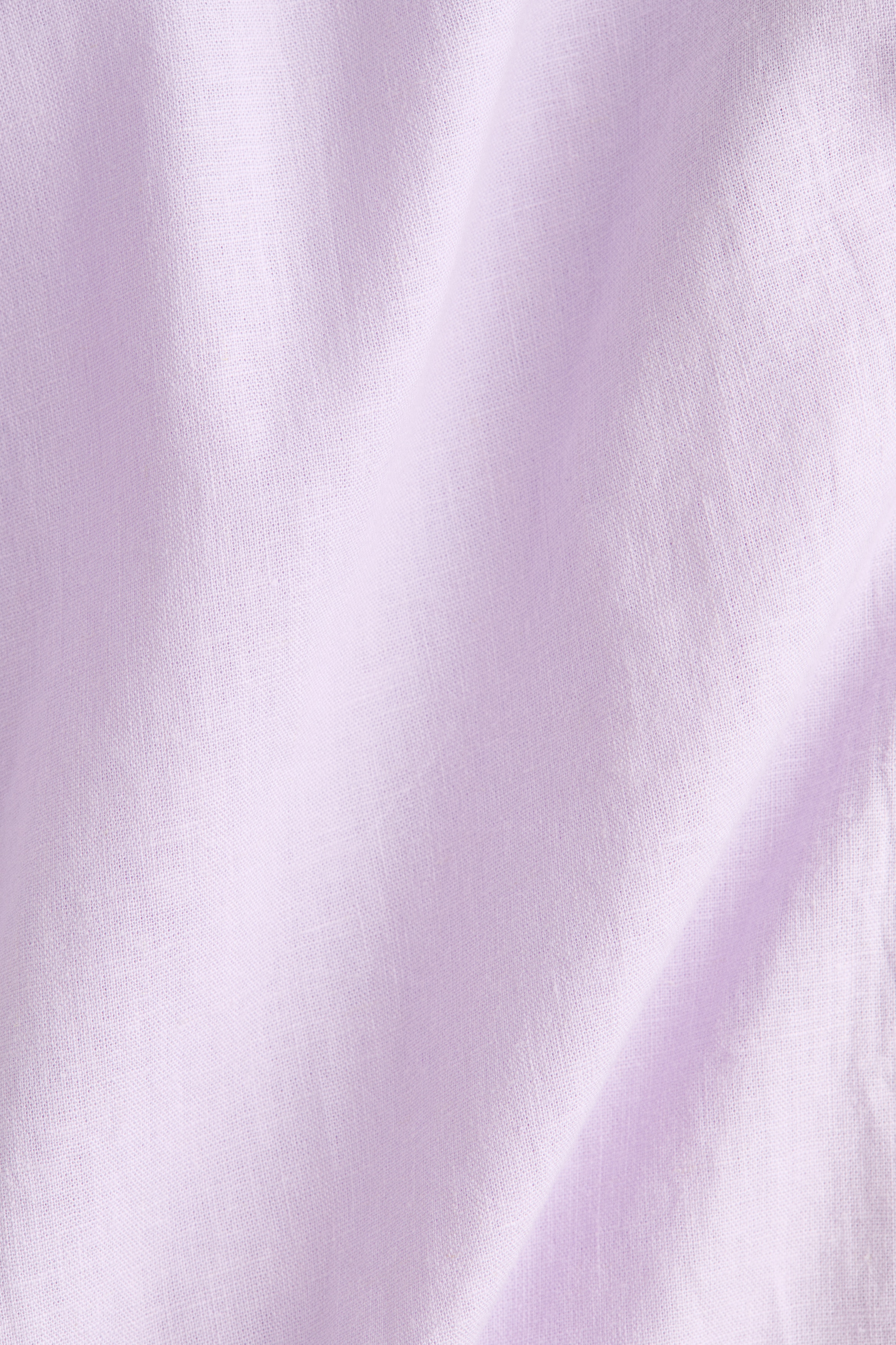 Linen-blend resort shirt