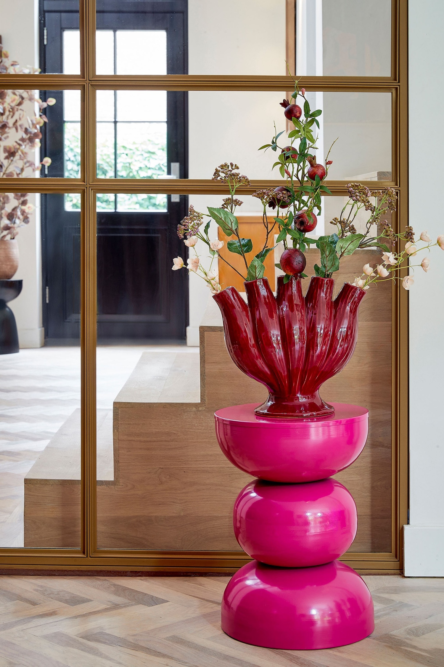 Keramieken Tulpenvaas - Paars