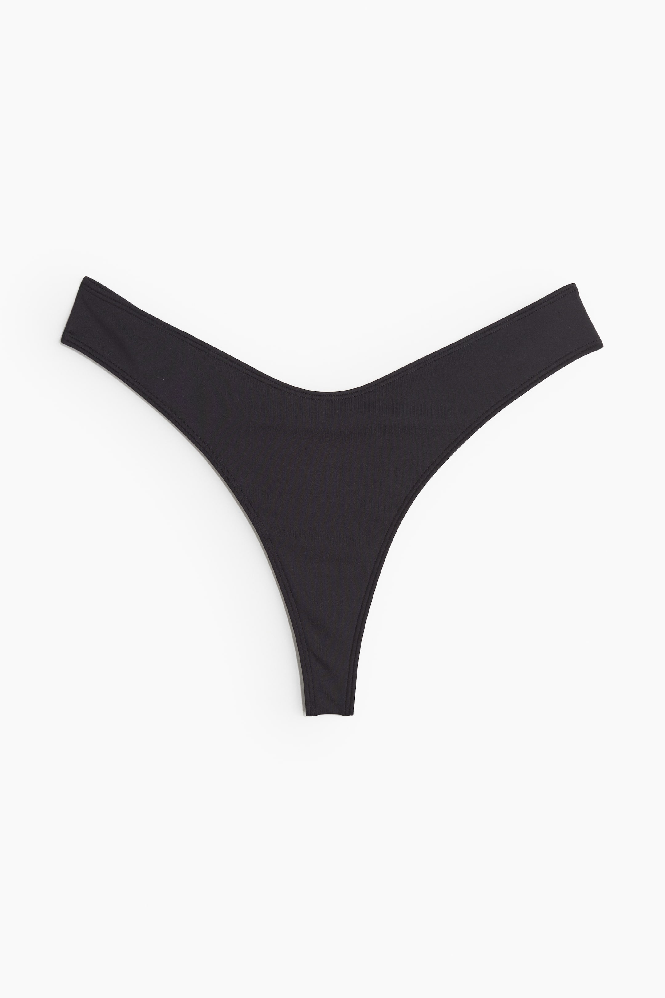 Bikinitanga - Normalhög midja - Svart - DAM | H&M SE 5