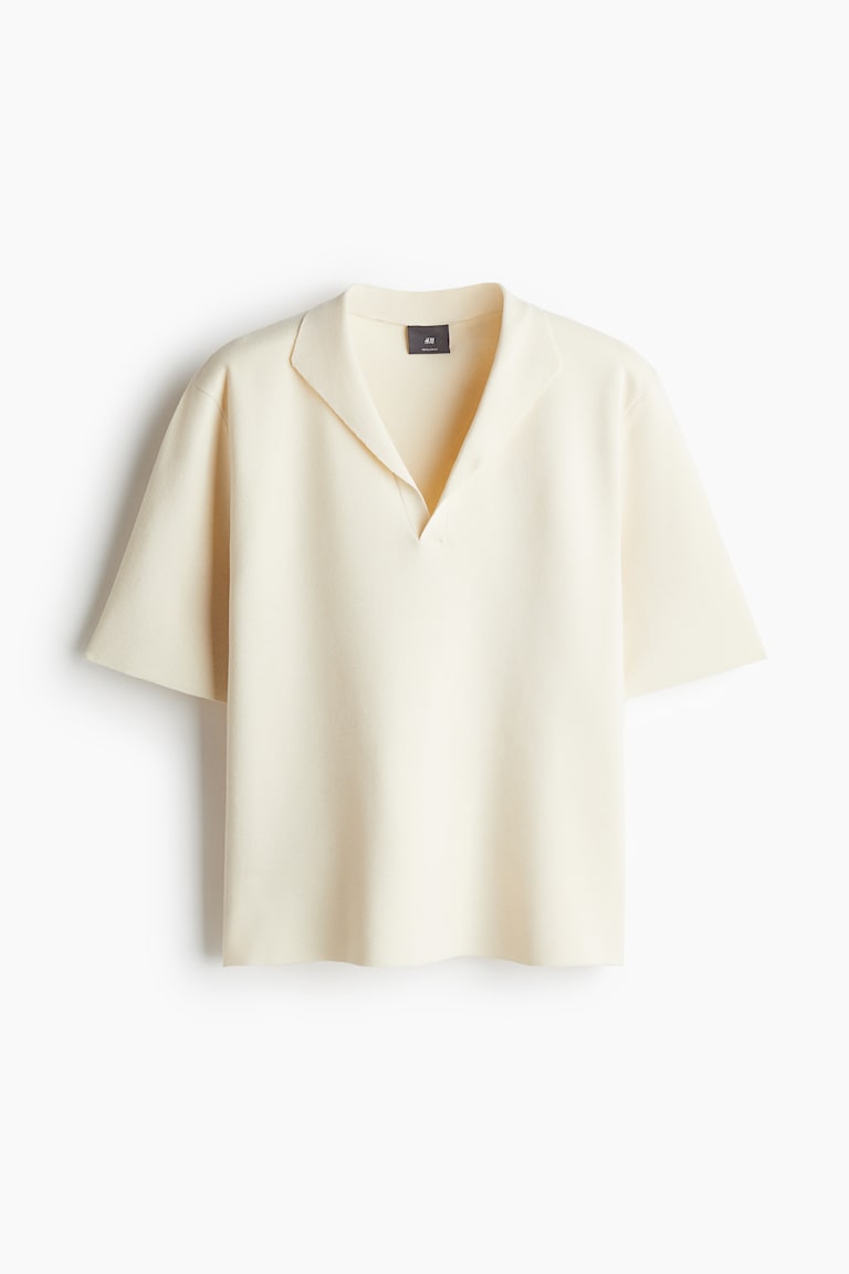 Polo majica s V-izrezom Regular Fit