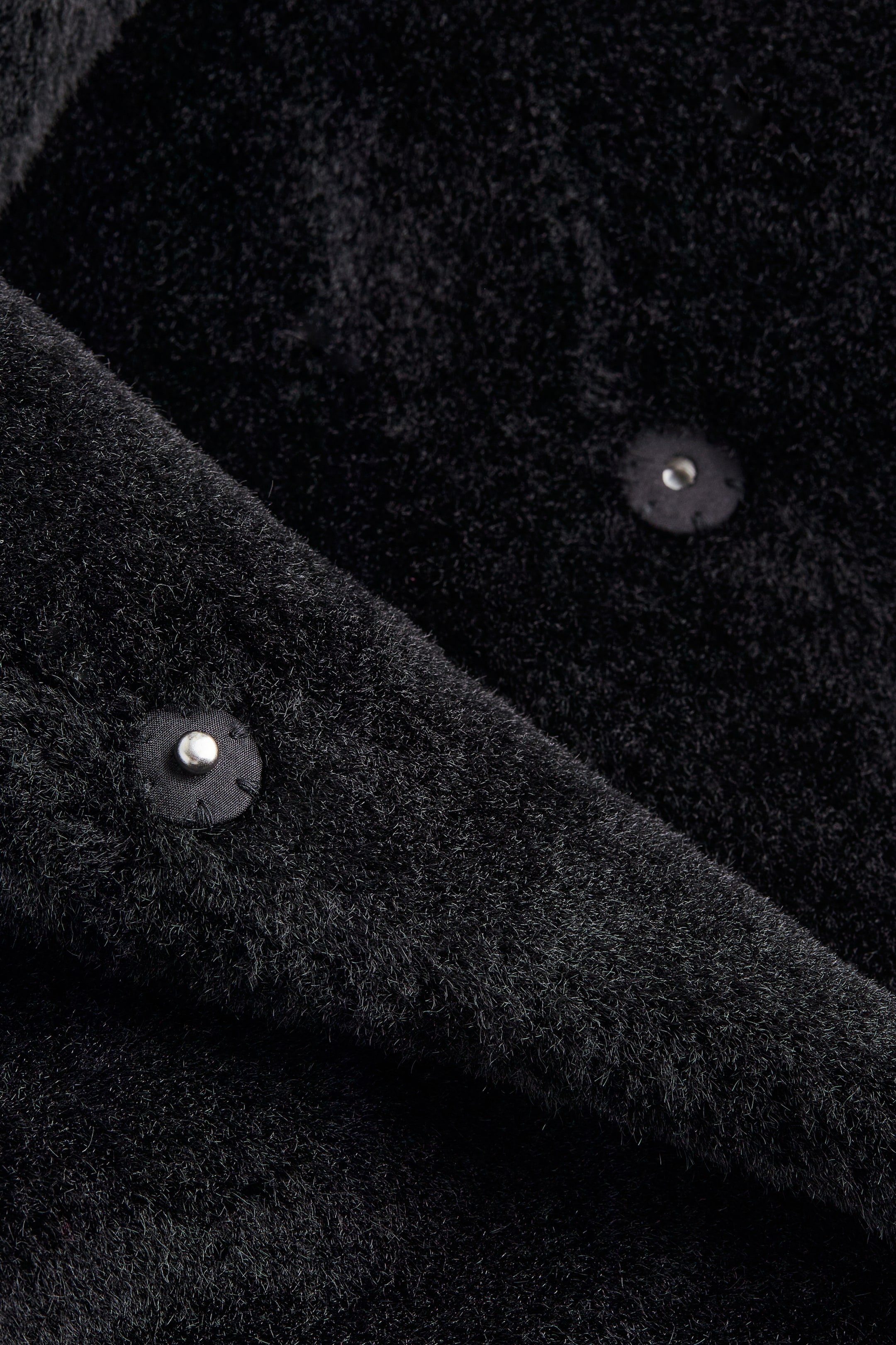 Fluffy coat - Black - Ladies | H&M GB