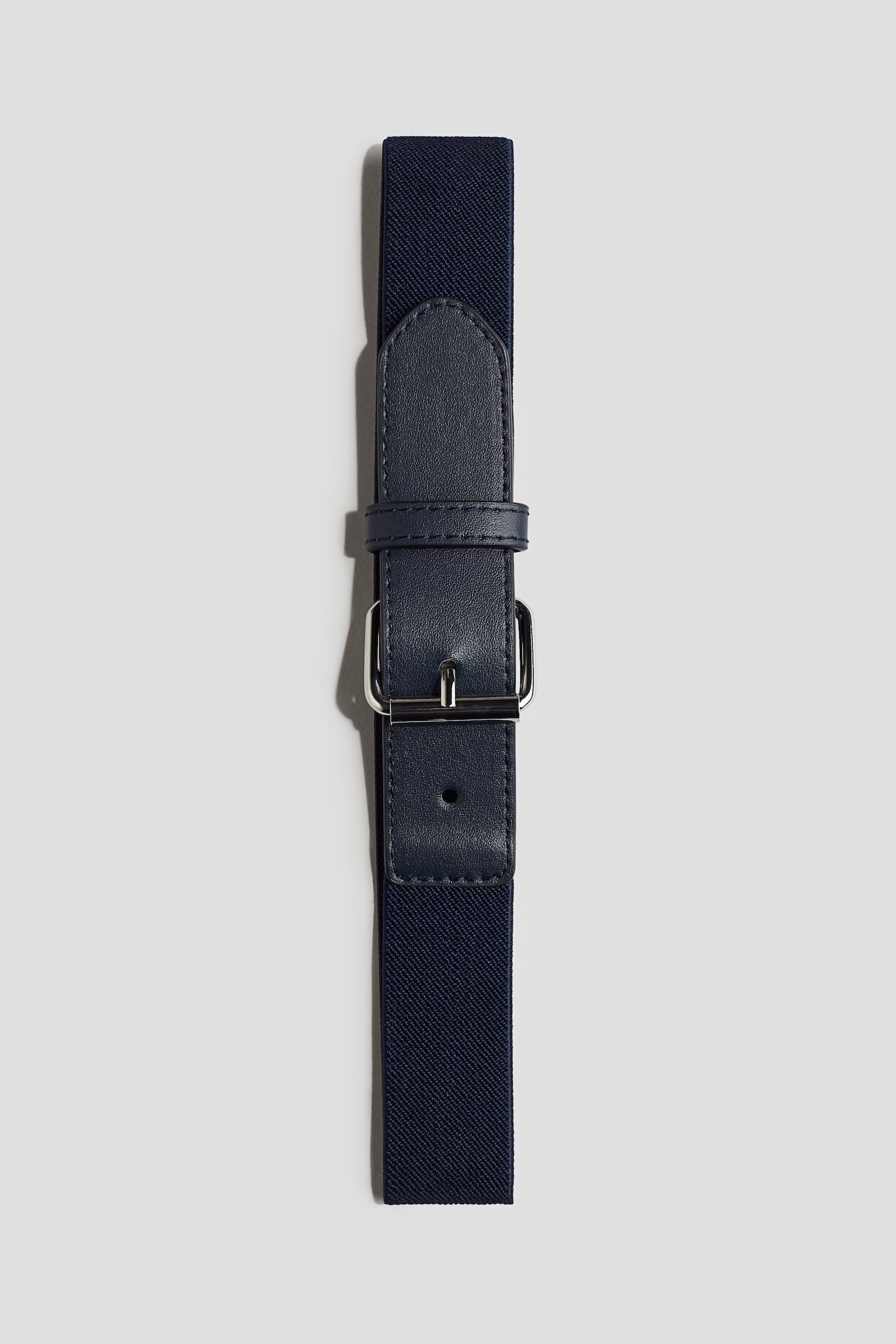 Elasticated belt - Navy blue/Black - 1