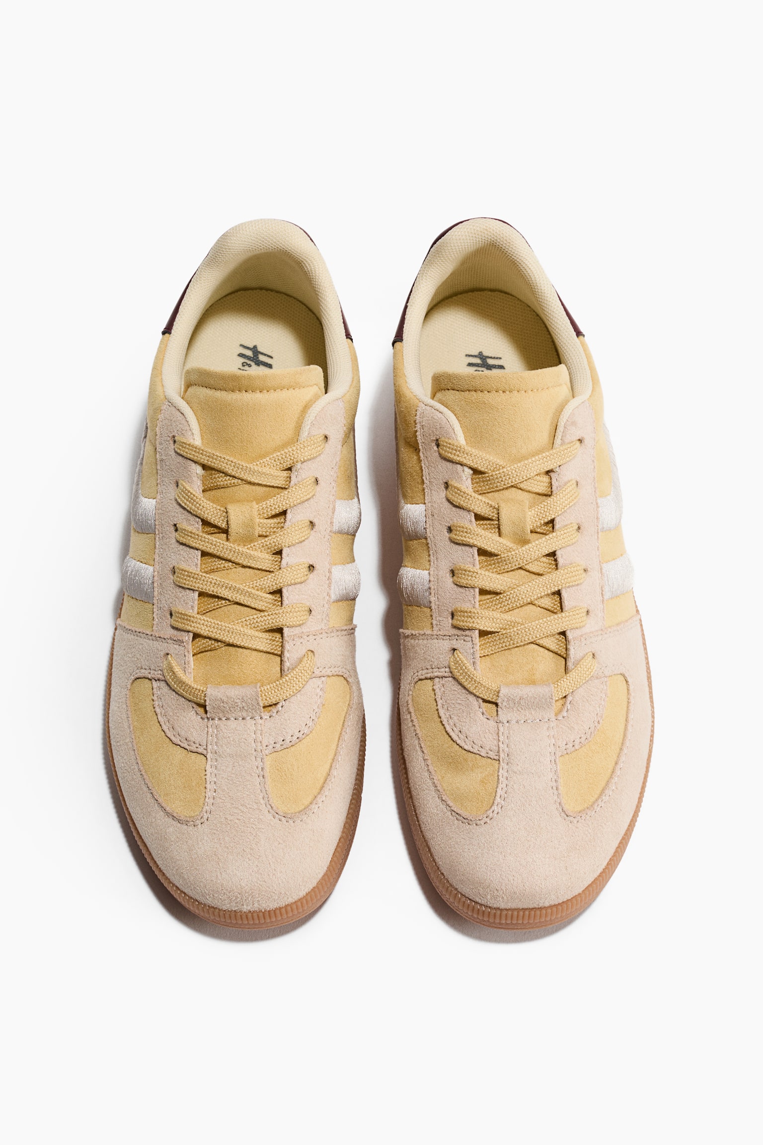 Trainers - Light yellow/Burgundy/Brown/Leopard print/Red/White - 3