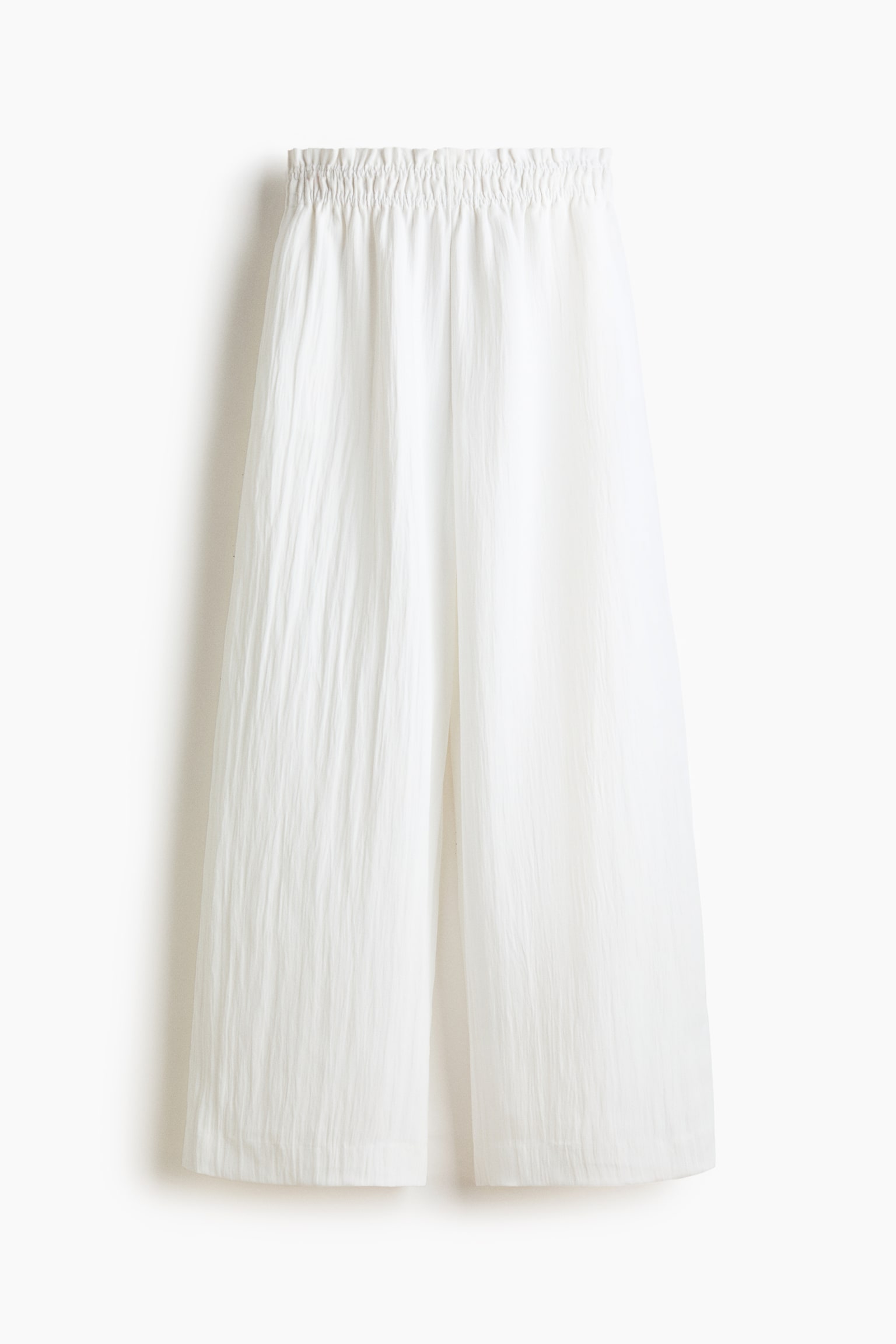 Wide-Leg Ruffle-Trimmed Pants - 2