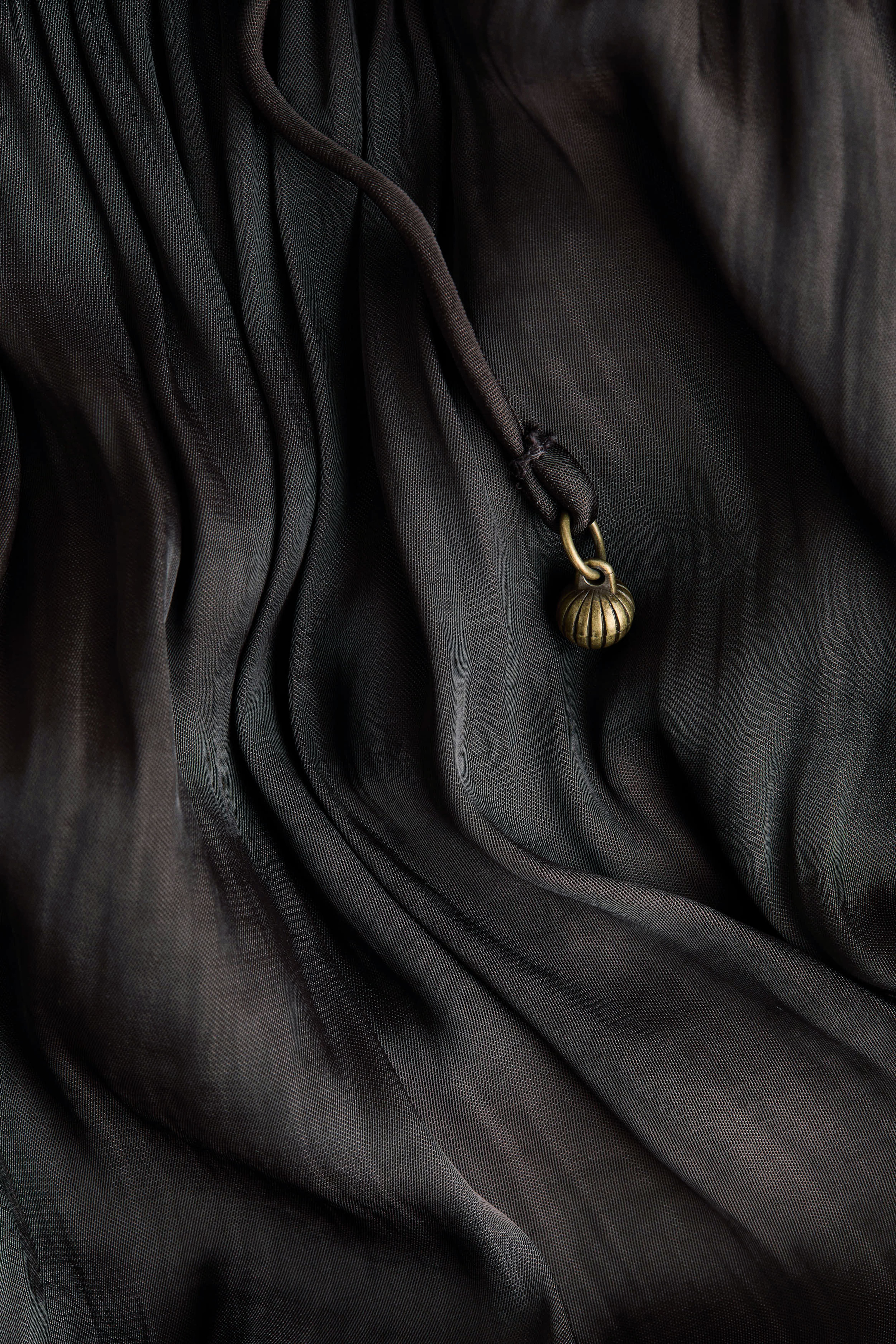 Cowl-Neck Halterneck Dress
