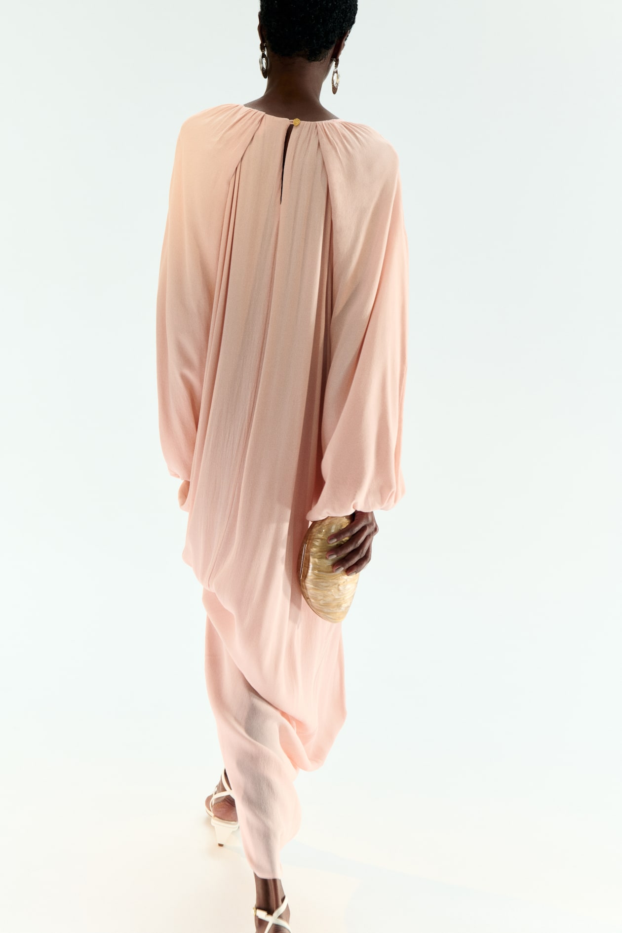 Draped Maxi Dress - image 5