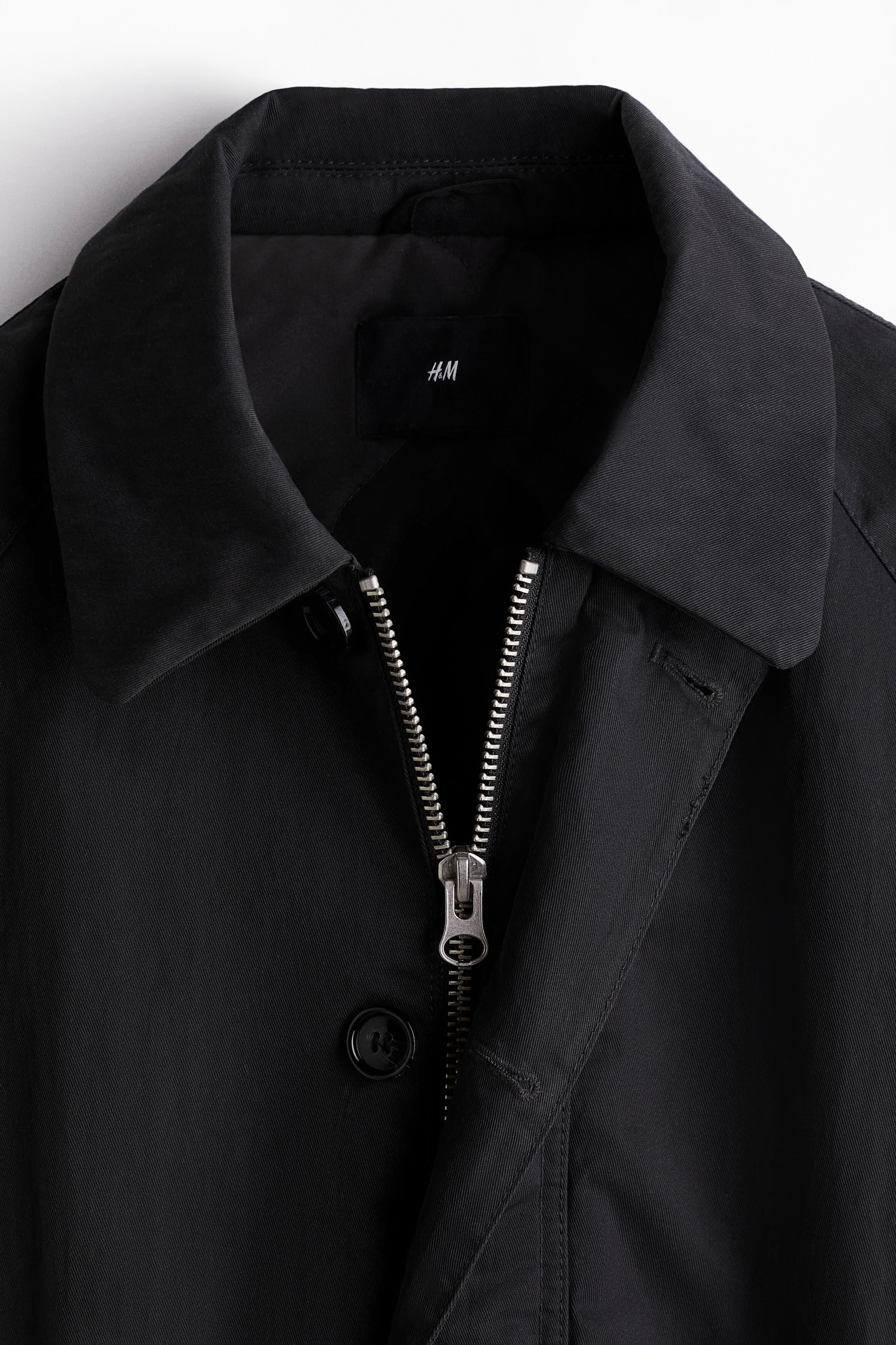 ツイルパッデッドジャケット - ダークグレー - Men | H&M JP