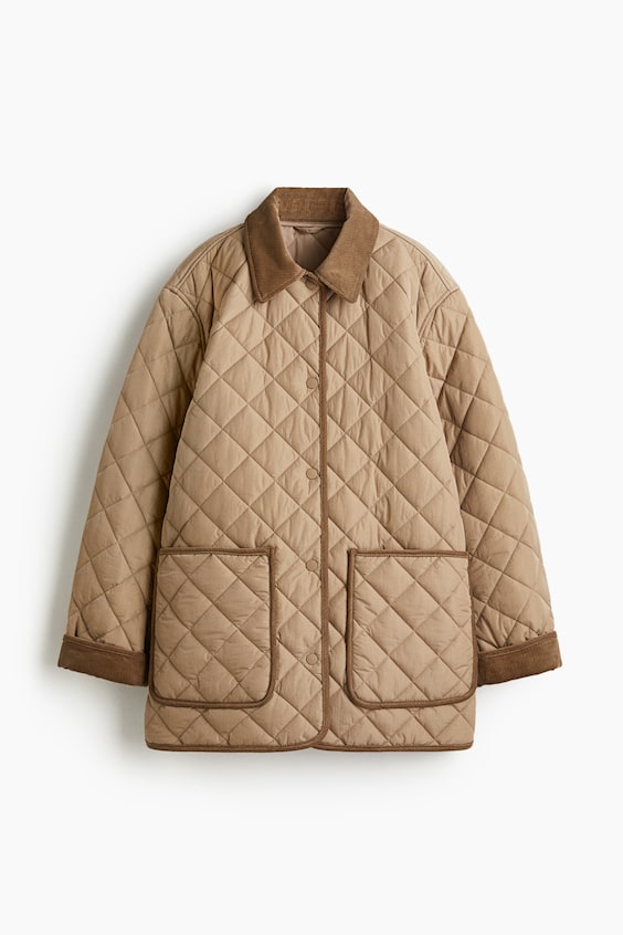 Женские куртки H&M Quilted Jacket
