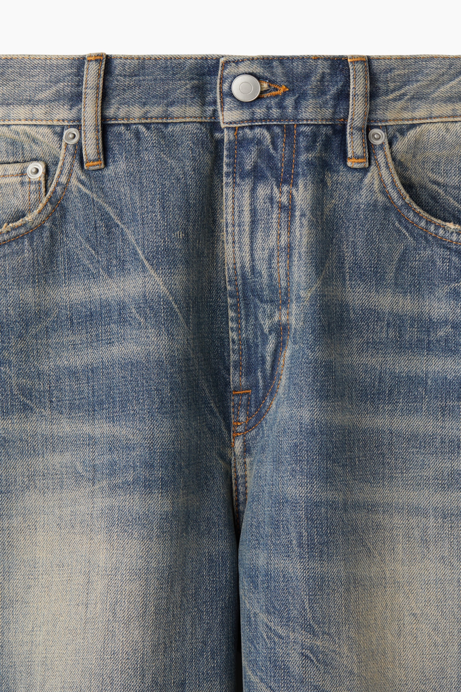 Straight Regular Jeans - Denim blue - 4