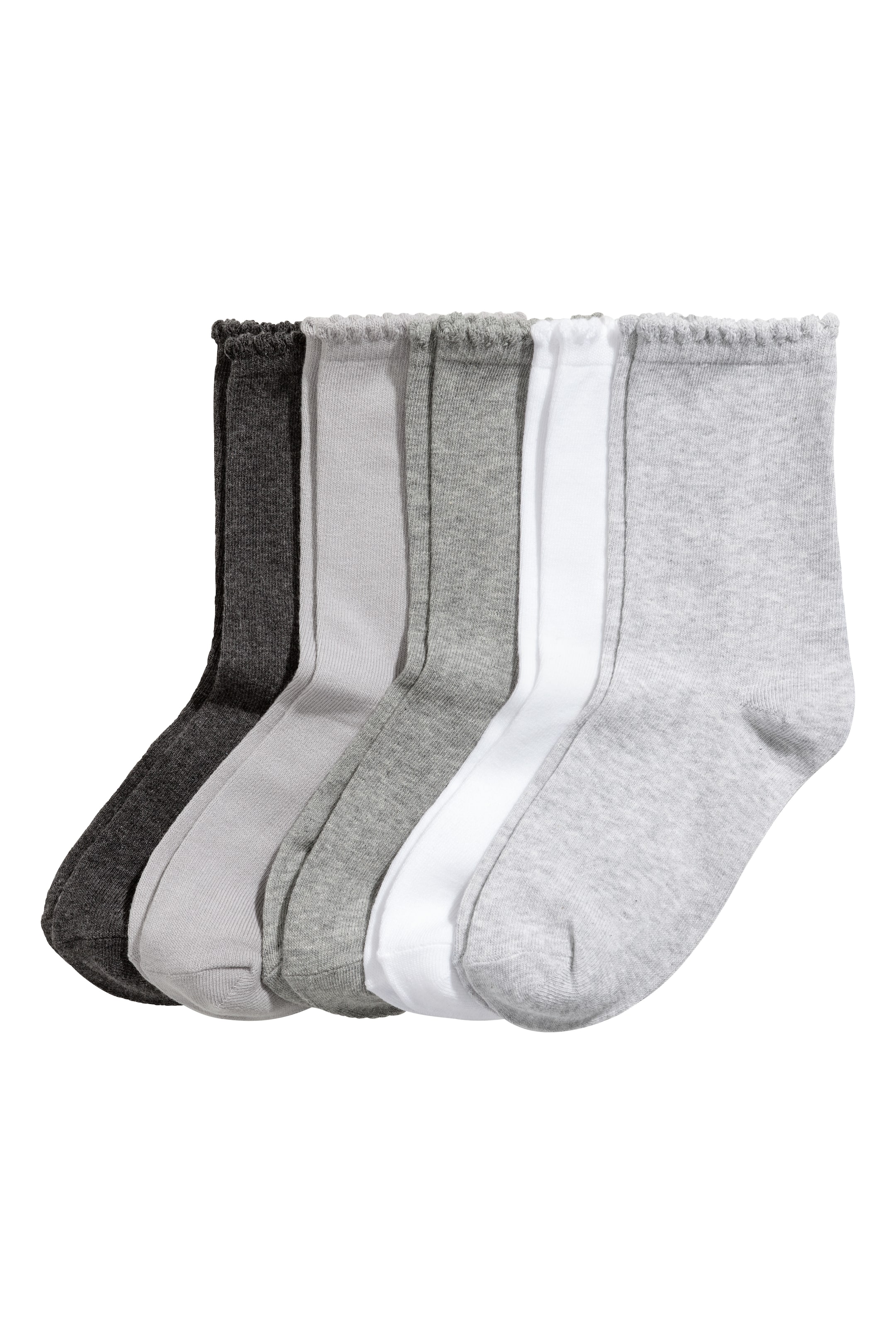 View larger image: 5-pack socks - Grey - Ladies | H&M GB 1