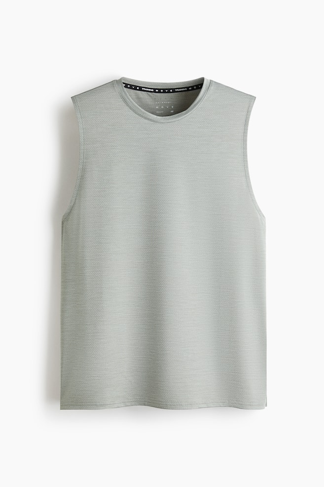 Regular Fit Sports vest top with DryMove™ - Matcha green/Pine green/Black/Light grey/Dark blue/Light dusty green/Beige/Dusty green/White - 1