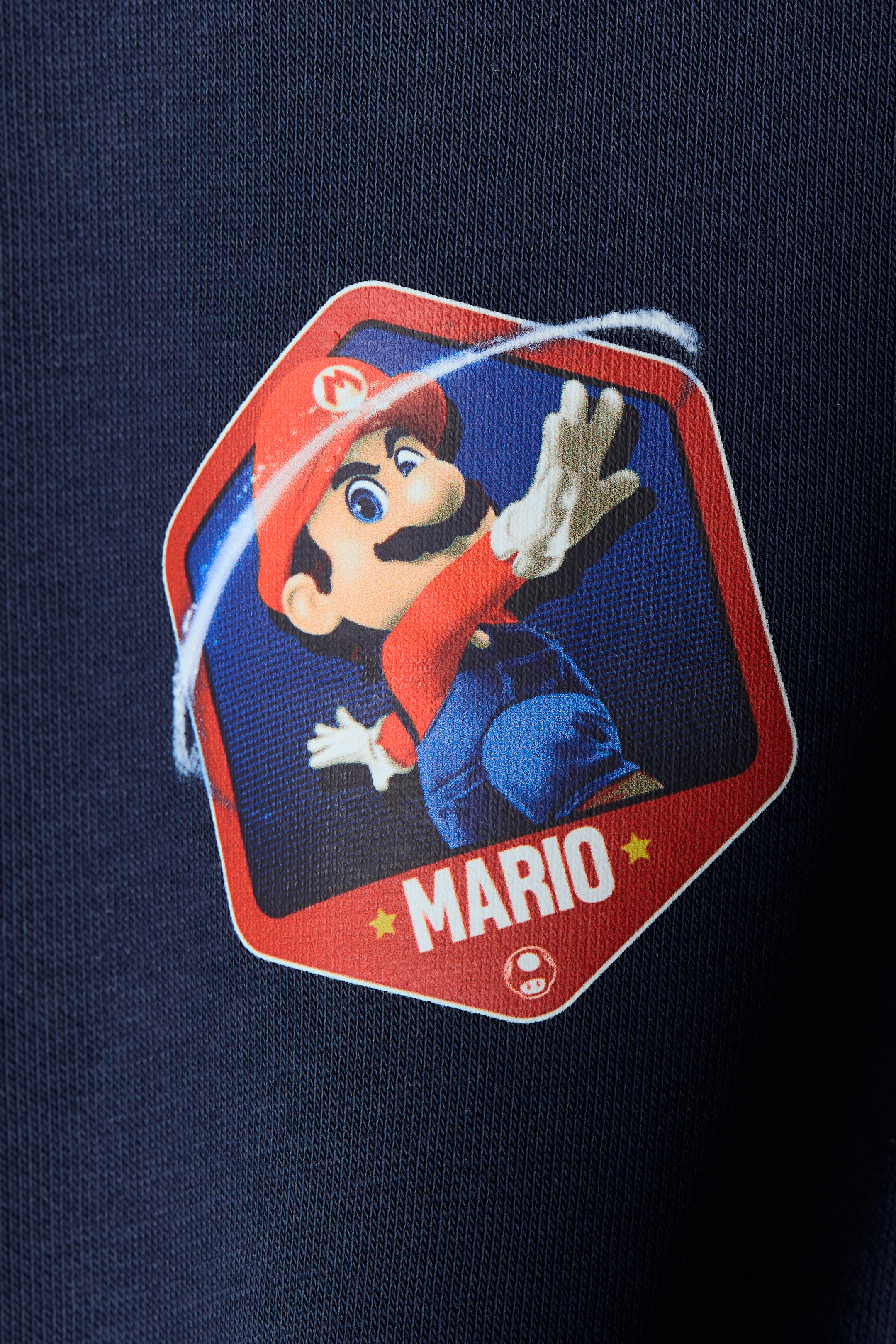 Sweatshirt with Printed Motif