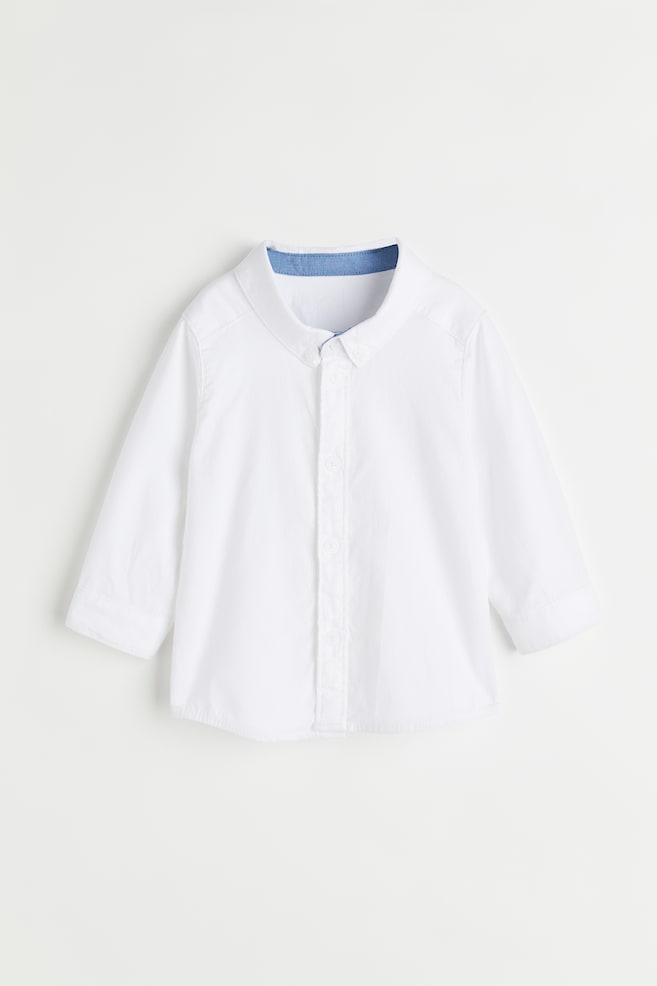 Cotton shirt - White