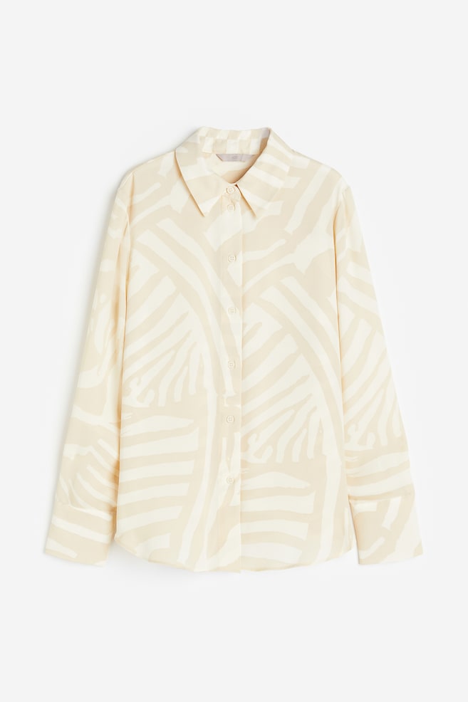 Pointed-collar shirt - Light beige/Patterned/Cream/White/Striped/Bright pink/dc/dc/dc/dc/dc/dc/dc/dc/dc/dc/dc - 2
