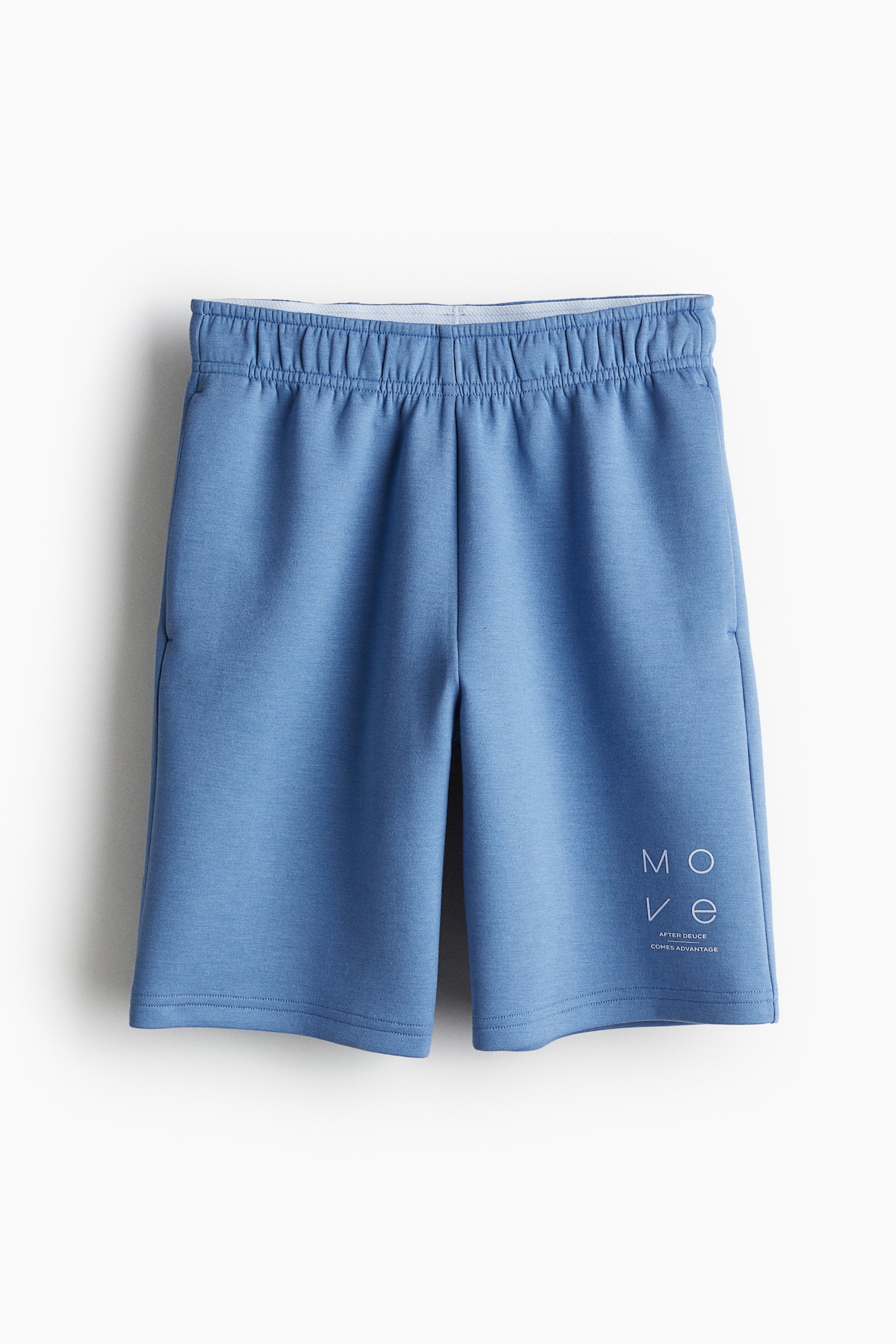 Sports shorts in DryMove™ - Light dusty blue - 1