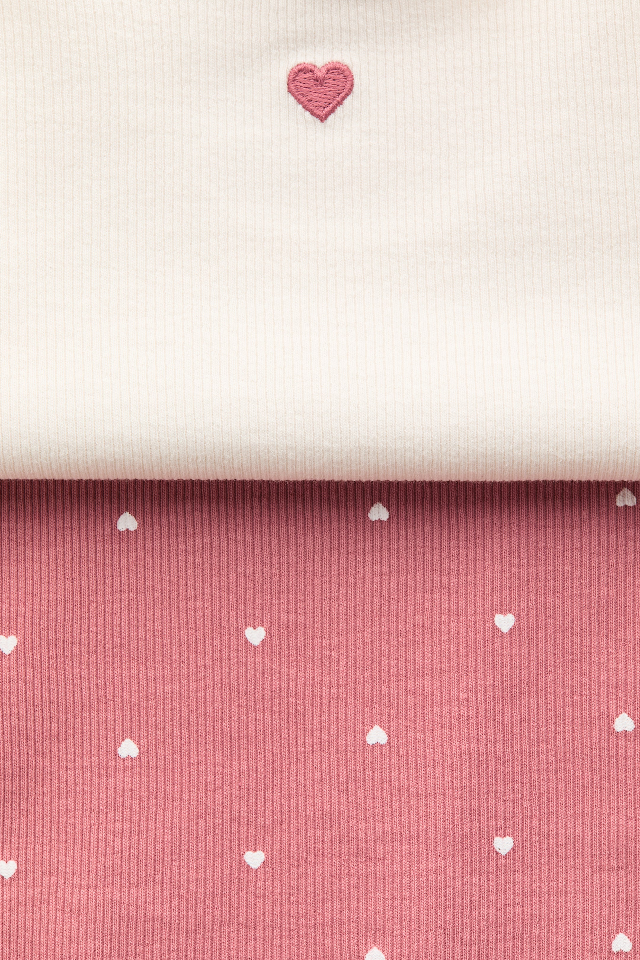 Детские топы H&M 2-Pack Cotton Pointelle Tops — фото 2