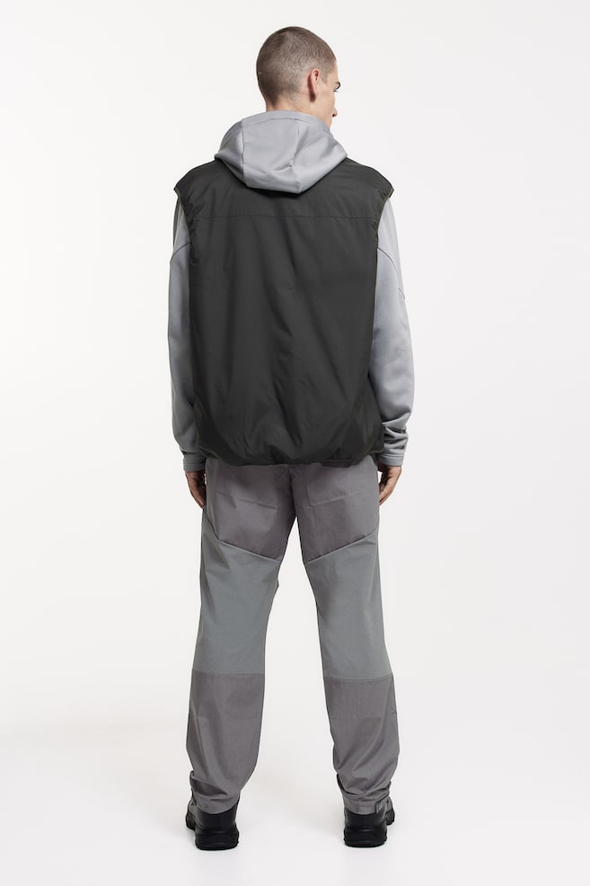 Water-repellent outdoor trousers - Dark grey/Black - 3