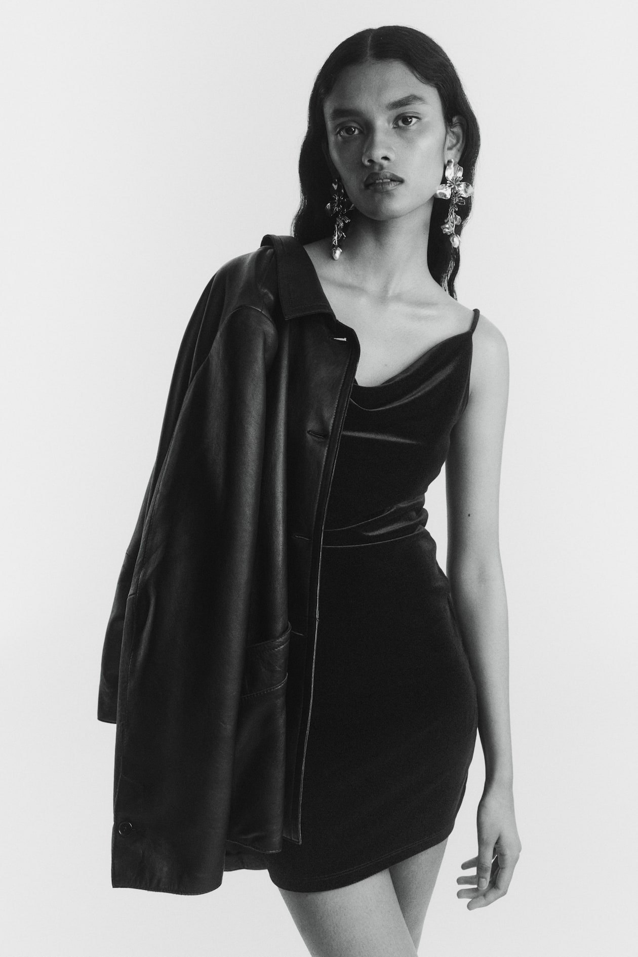 Draped Strappy Dress - image 5