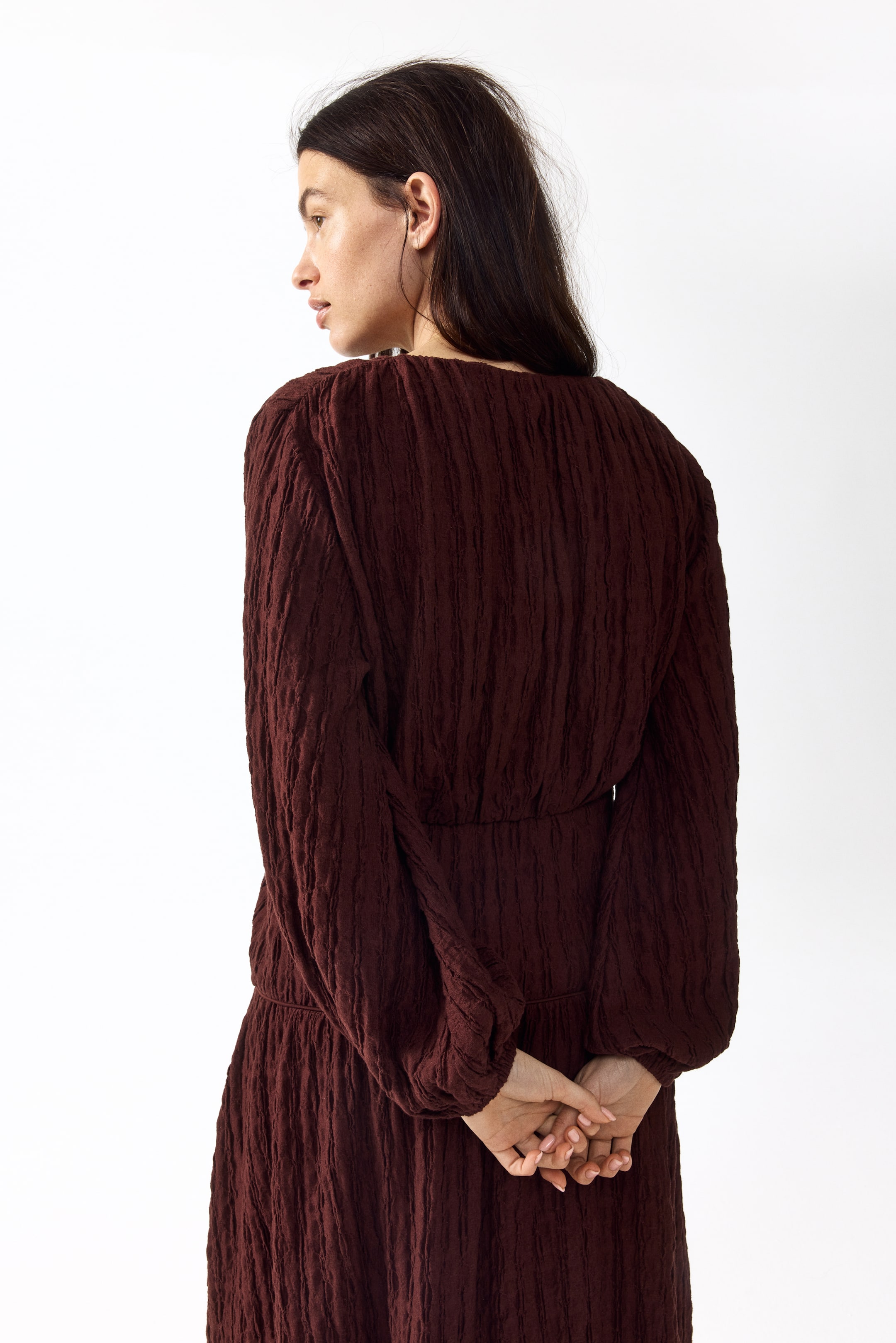 MAMA Balloon-Sleeved Top