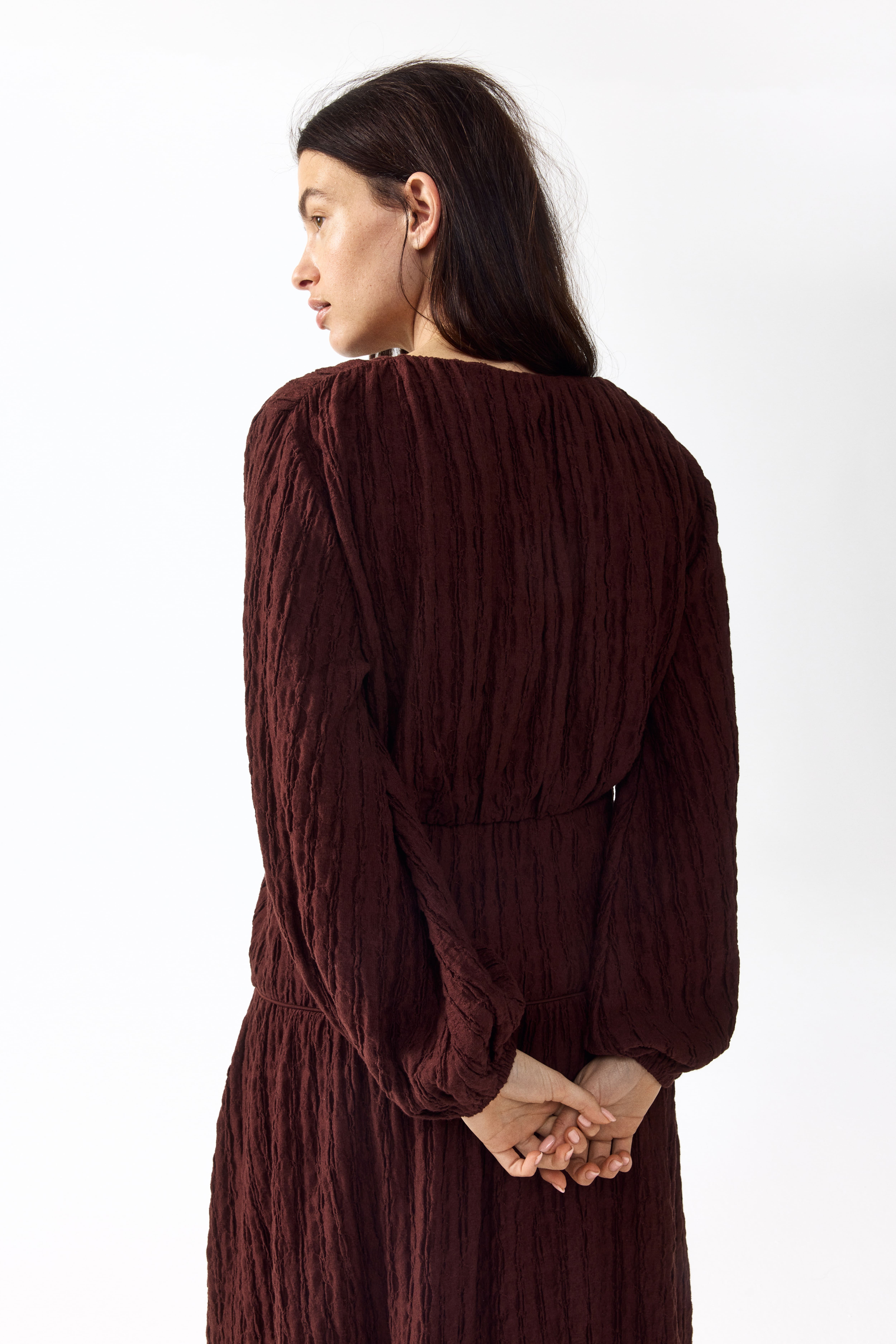 MAMA Balloon-Sleeved Top