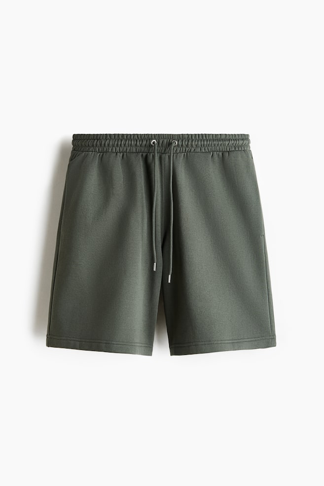 Regular-Fit Sweatshorts - Dark dusty green/Black/Light gray melange/Dark brown/Dark teal/Light gray - 1