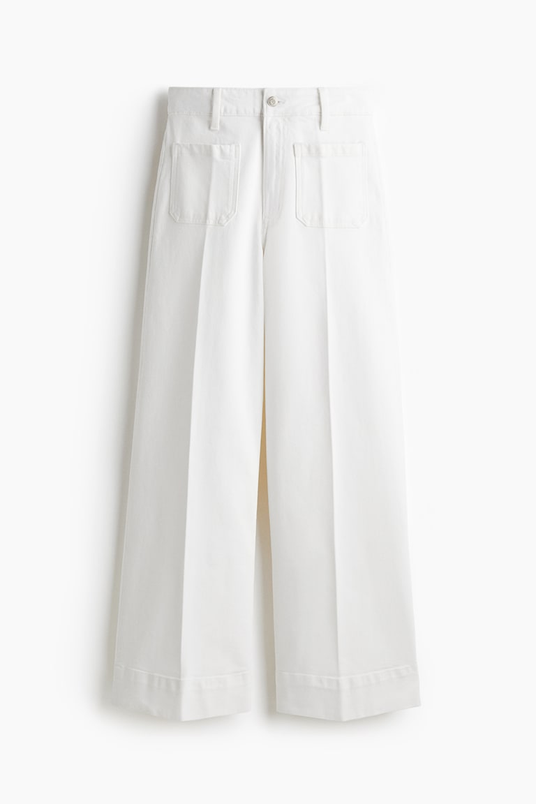 Wide High Jeans